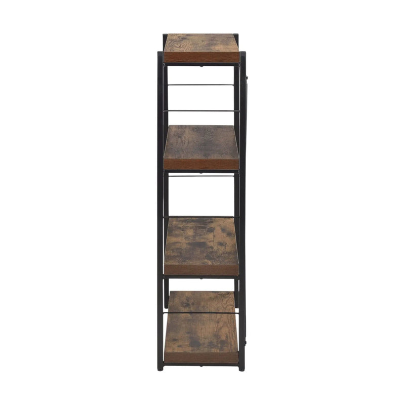 Bob - Bookshelf - Weathered Oak / Black by Unique Piece Furniture