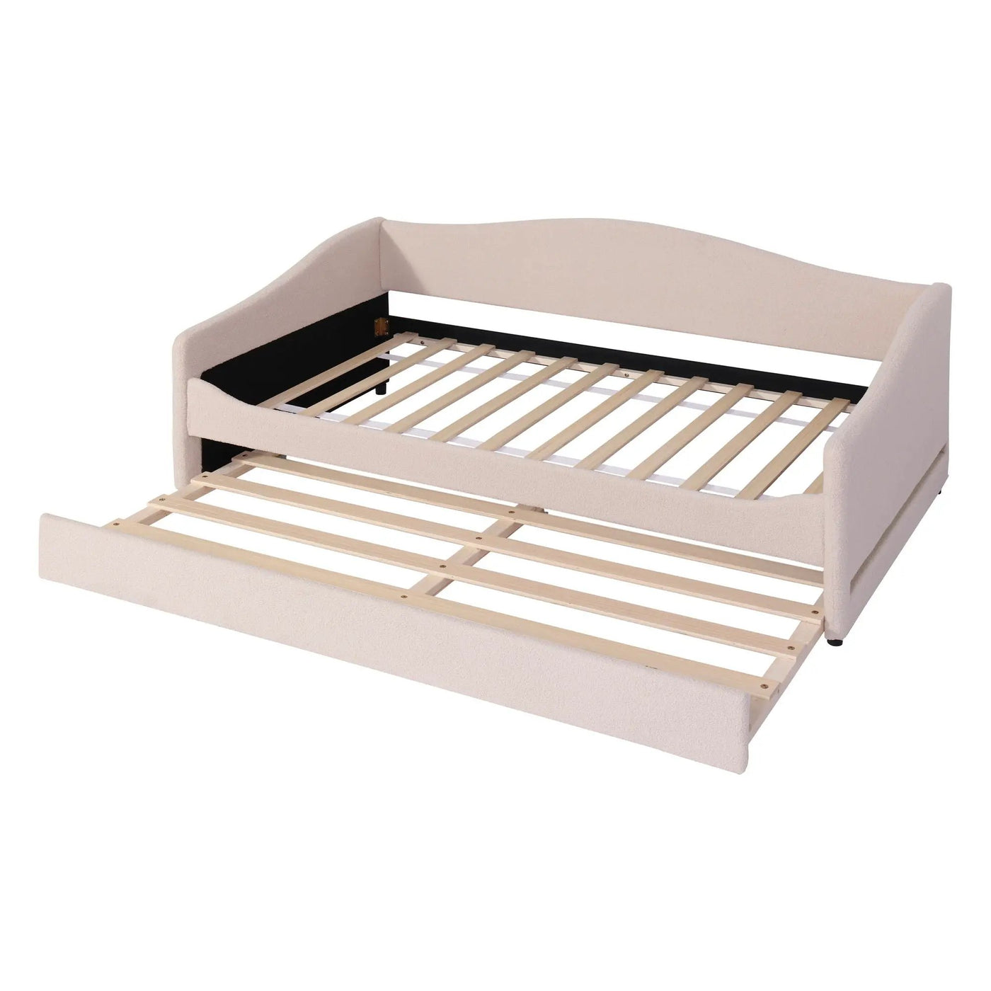 Design Upholstered Daybed With Light And Trundle by Unique Piece Furniture