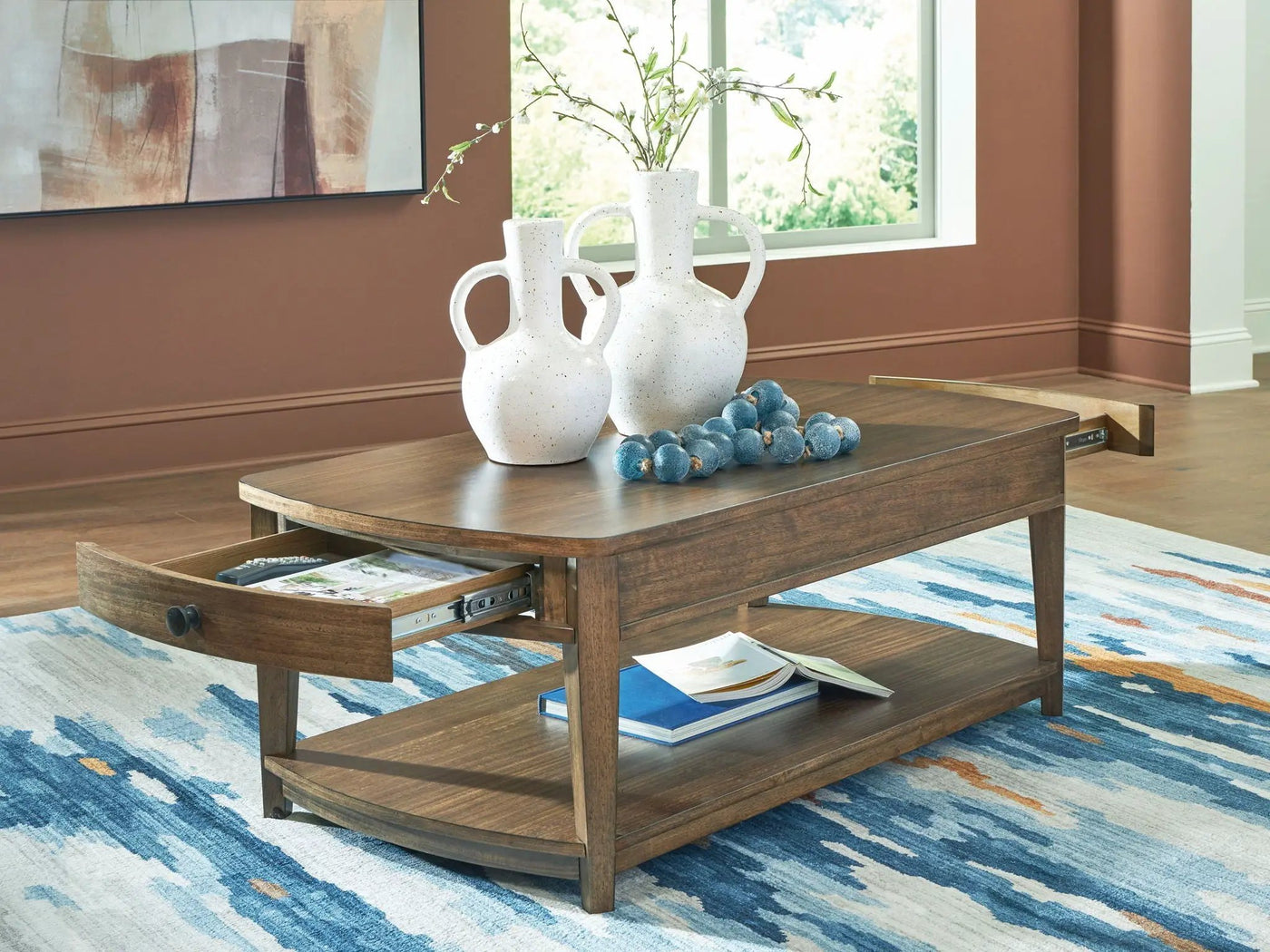 Burkbyer - Rectangular Table by Unique Piece Furniture