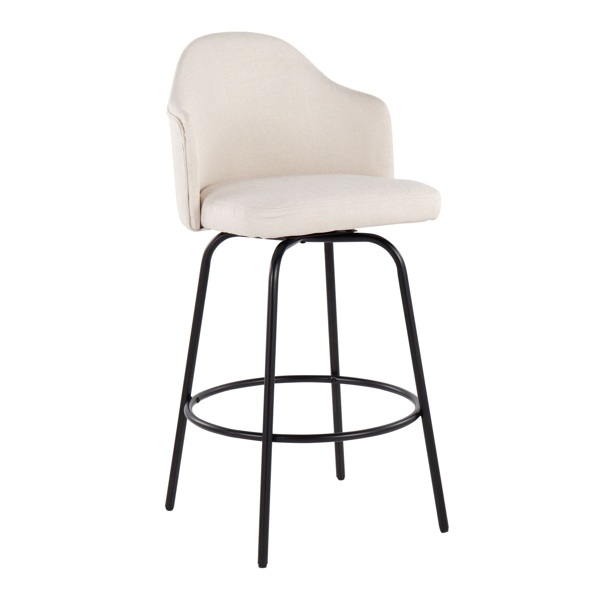 Ahoy - Contemporary Fixed Height Counter Stool (Set of 2) by HouseOfZazla