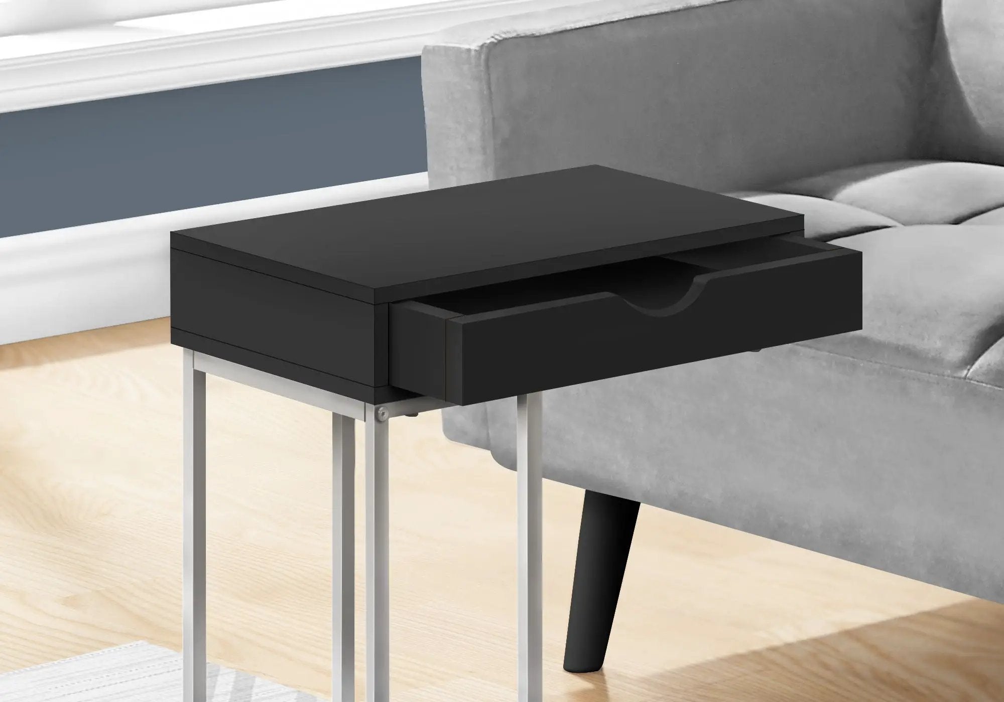 Accent Table, C - Shaped Contemporary & Modern Design by Unique Piece Furniture