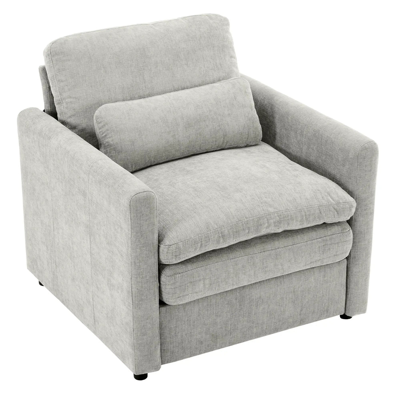 Cozy Upholstered Cushion Armchair For Living Room by HouseOfZazla