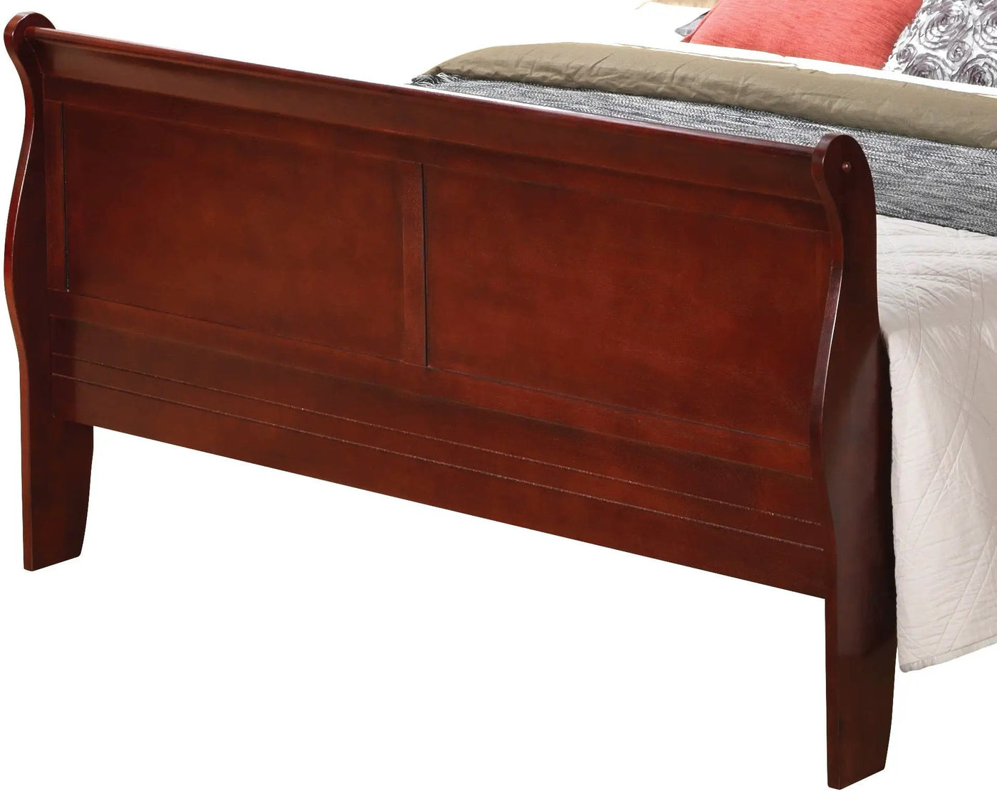 Panel Sleigh Bed by HouseOfZazla