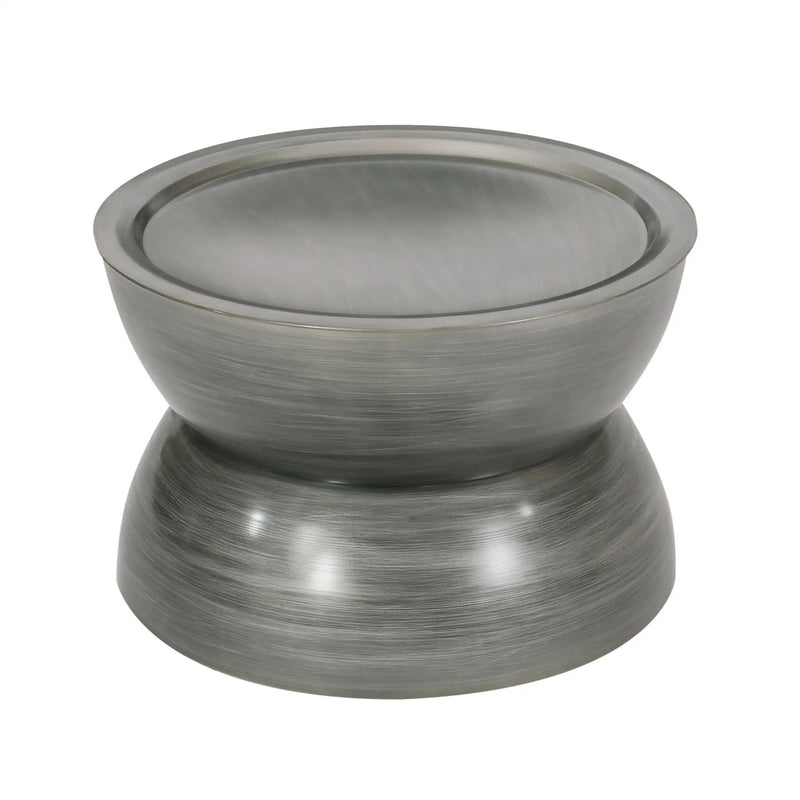 Sparling Modern Iron Hourglass Coffee Table by HouseOfZazla