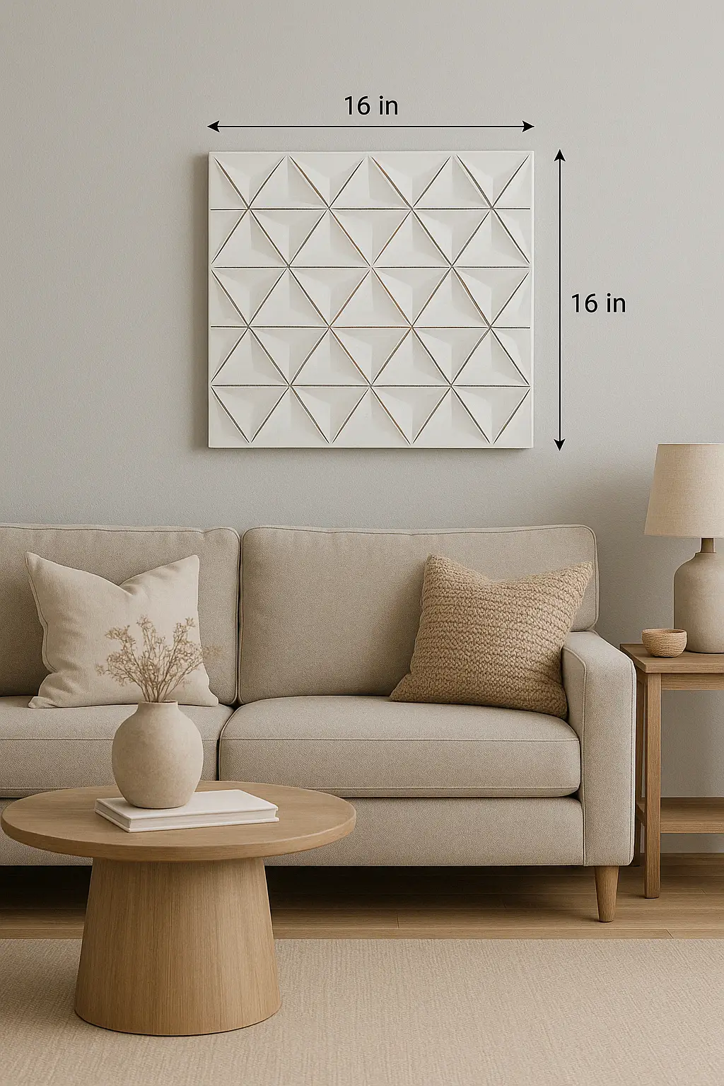 White Wooden Wall Décor – Modern Rustic Wall Art by HouseOfZazla