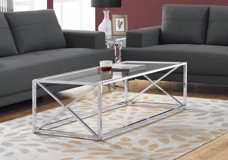 Table, Rectangular, Contemporary & Modern - Chrome by HouseOfZazla