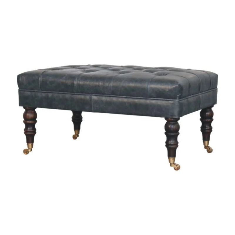 Buffalo - Ottoman With Castor Legs by Unique Piece Furniture