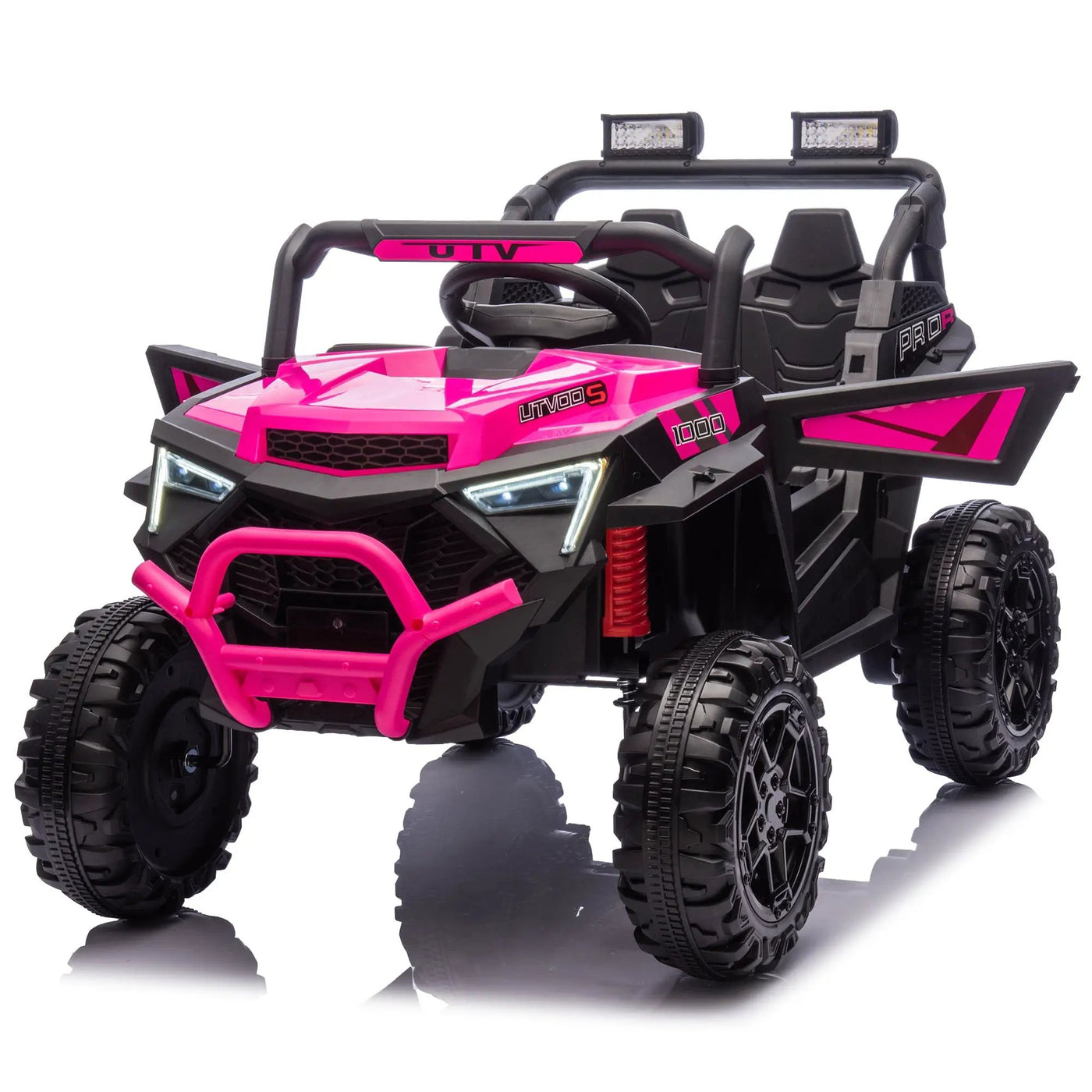 24V 400W Kids Ride On Electric UTV with Parents Remote Control by HouseOfZazla