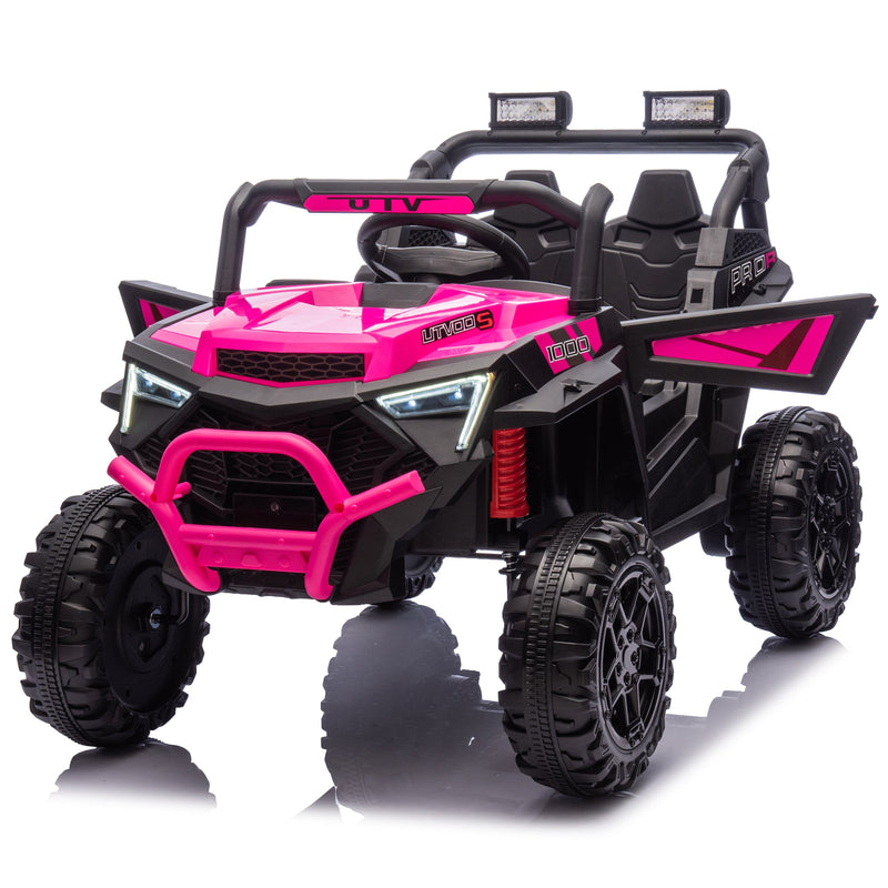 24V 400W Kids Ride On Electric UTV with Parents Remote Control by HouseOfZazla