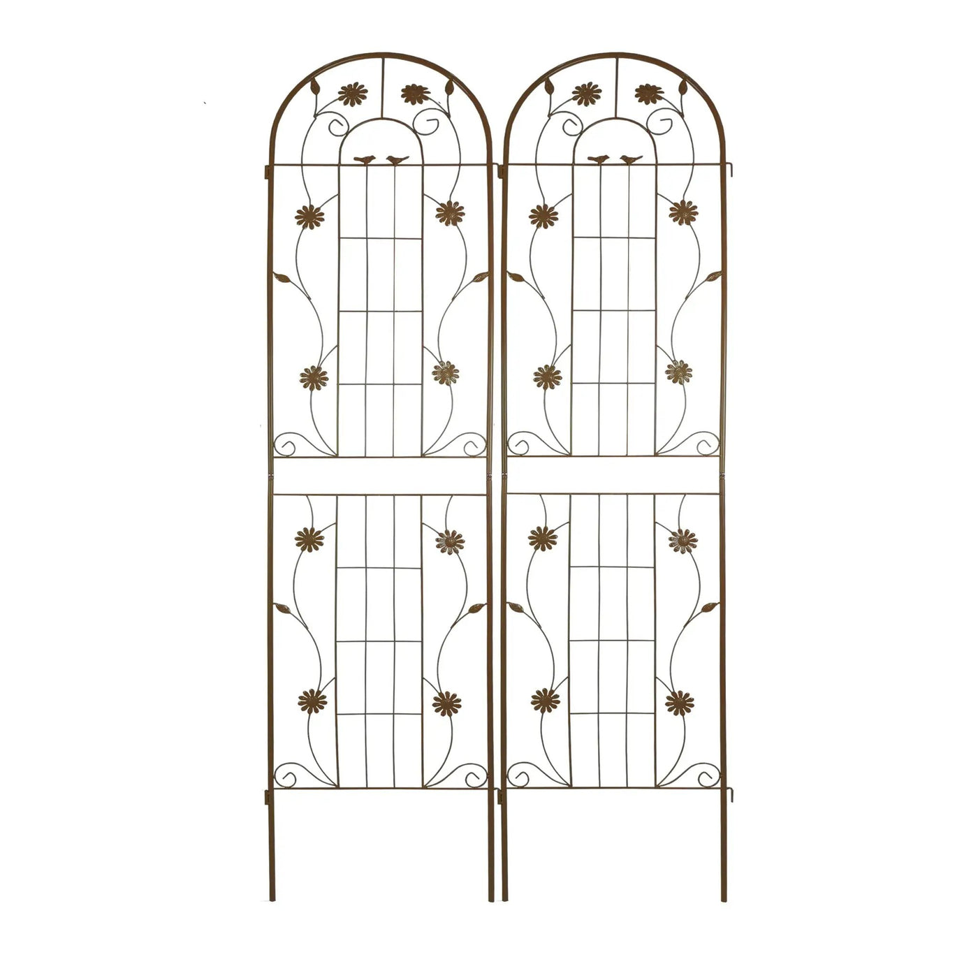 Metal Garden Trellis Rustproof Trellis For Climbing Plant Outdoor Flower Support by Unique Piece Furniture