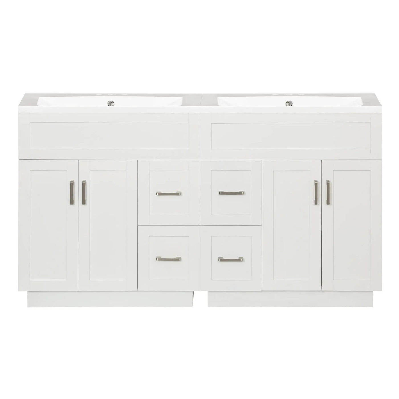 Bathroom Vanity With 2 Doors, 2 Drawers, Adjustable Shelf, Hidden Slides & Soft Close Hinges by Unique Piece Furniture
