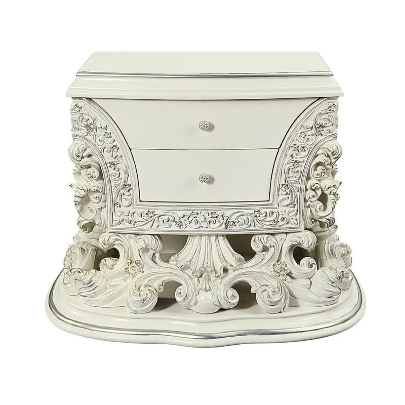 Adara - Nightstand - Antique White by Unique Piece Furniture