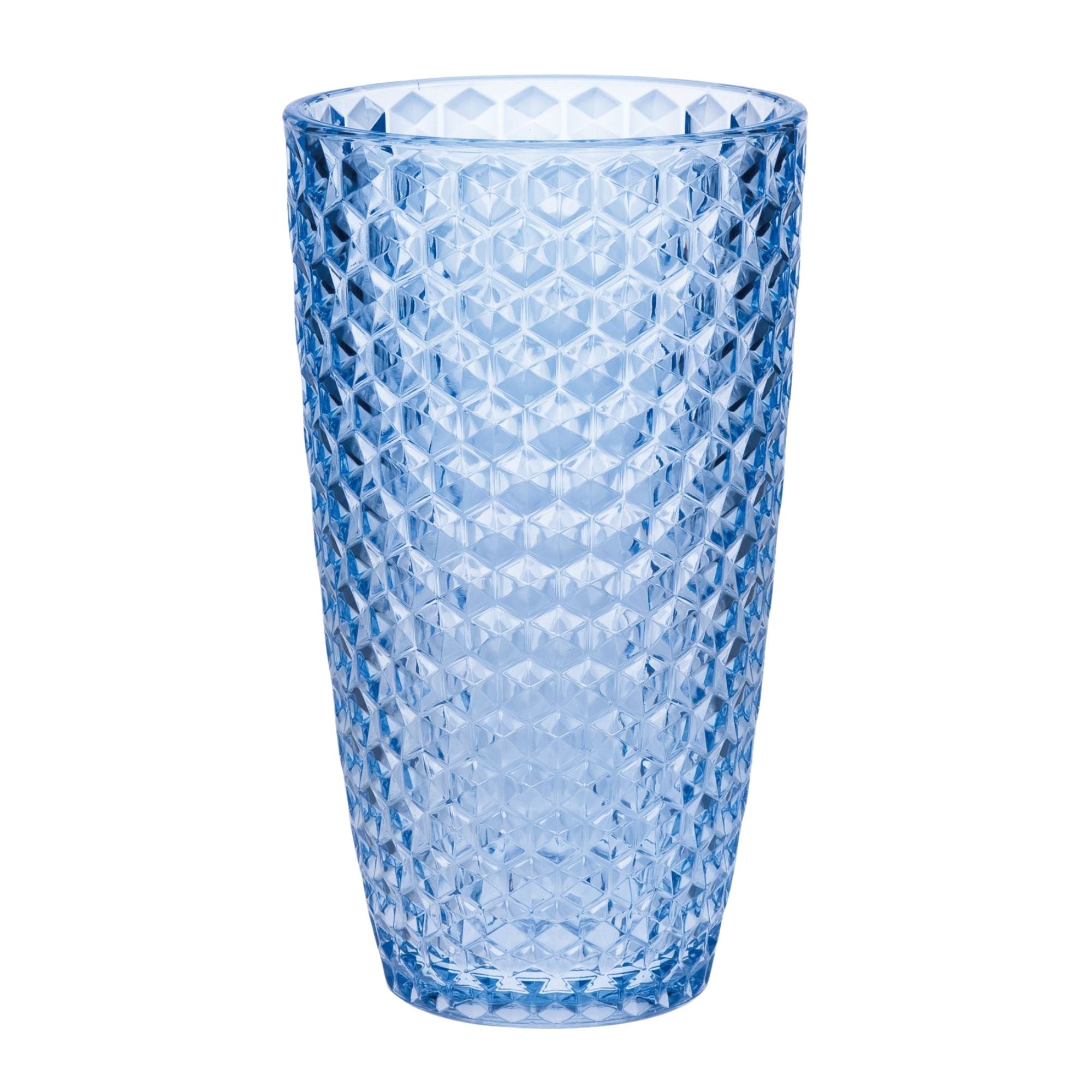 Leading Ware Diamond Cut Acrylic Drinking Glasses (Set of 4) by HouseOfZazla