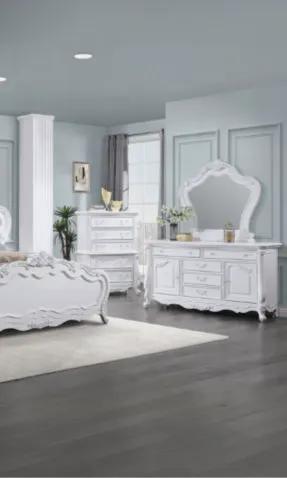 Latisha - Mirror - White by Unique Piece Furniture