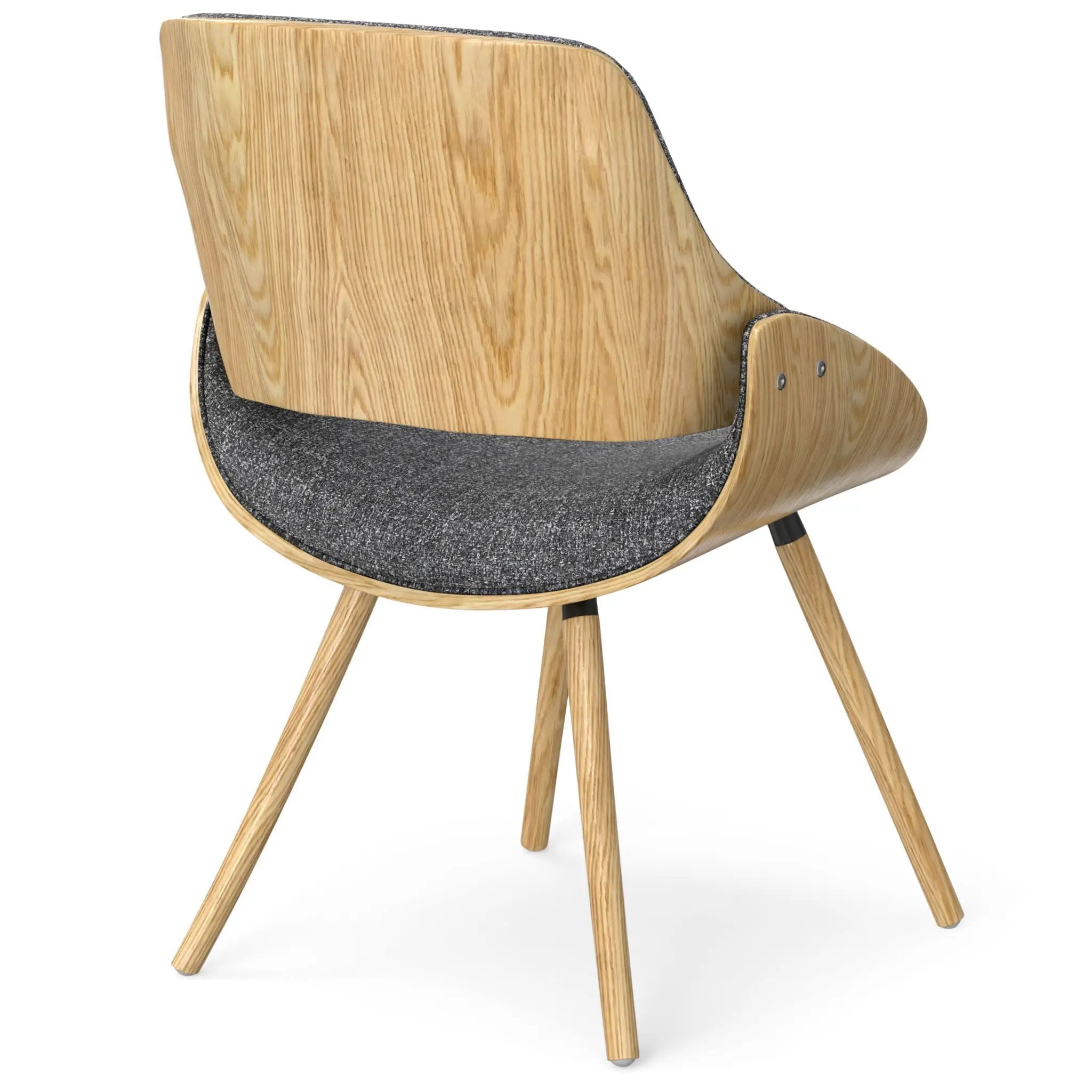 Malden - Bentwood Dining Chair With Wood Back by Unique Piece Furniture