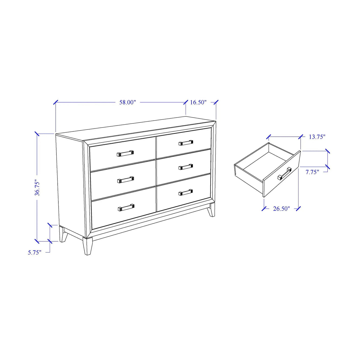 Mirage - Dresser by HouseOfZazla