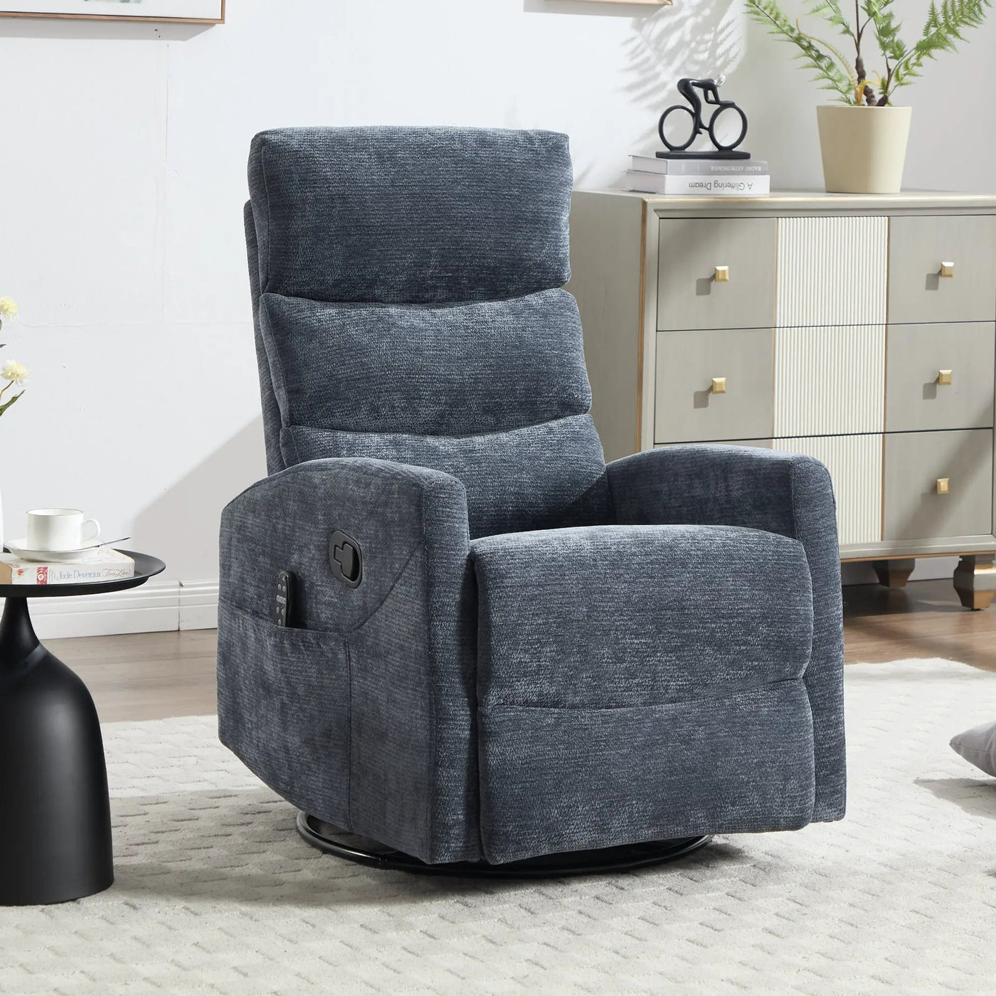 Heat Massage Manual Recliner Chair by HouseOfZazla