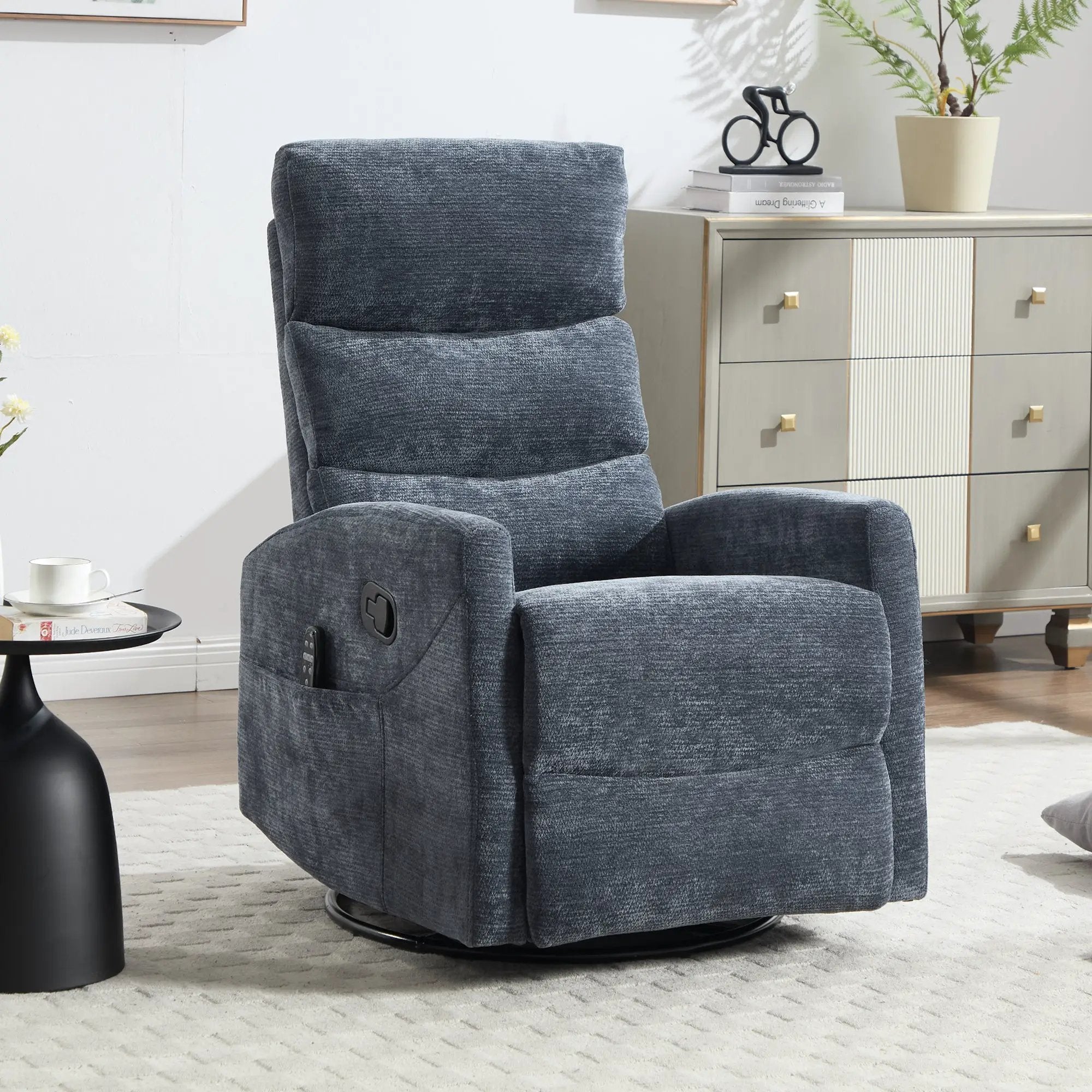 Heat Massage Manual Recliner Chair by HouseOfZazla
