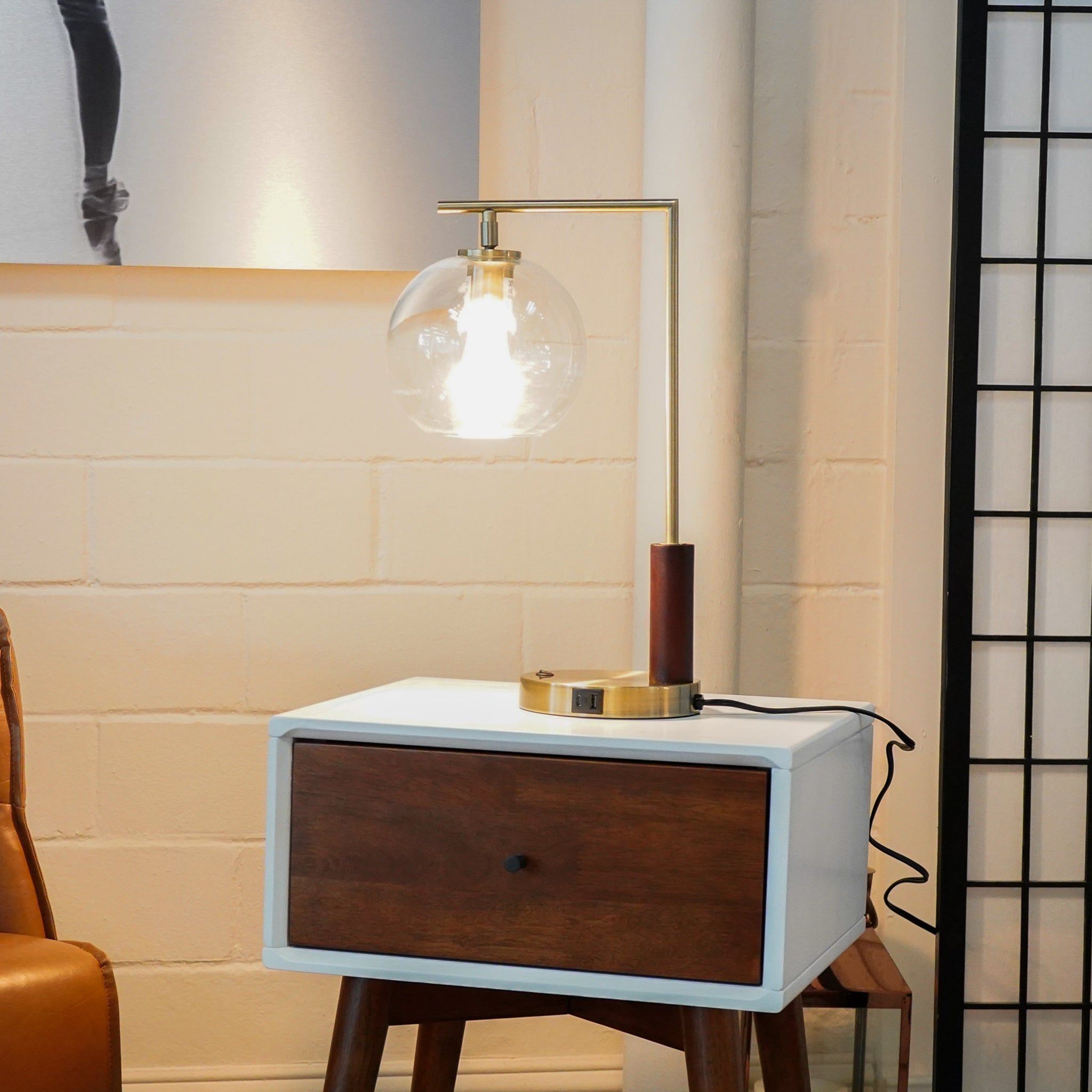 Villa - Desk Lamp - Gold by HouseOfZazla
