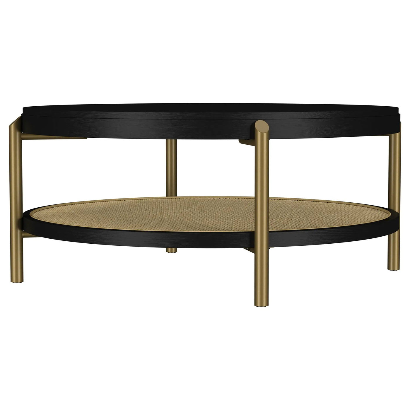 Benson - Round Coffee And End Table Set by HouseOfZazla