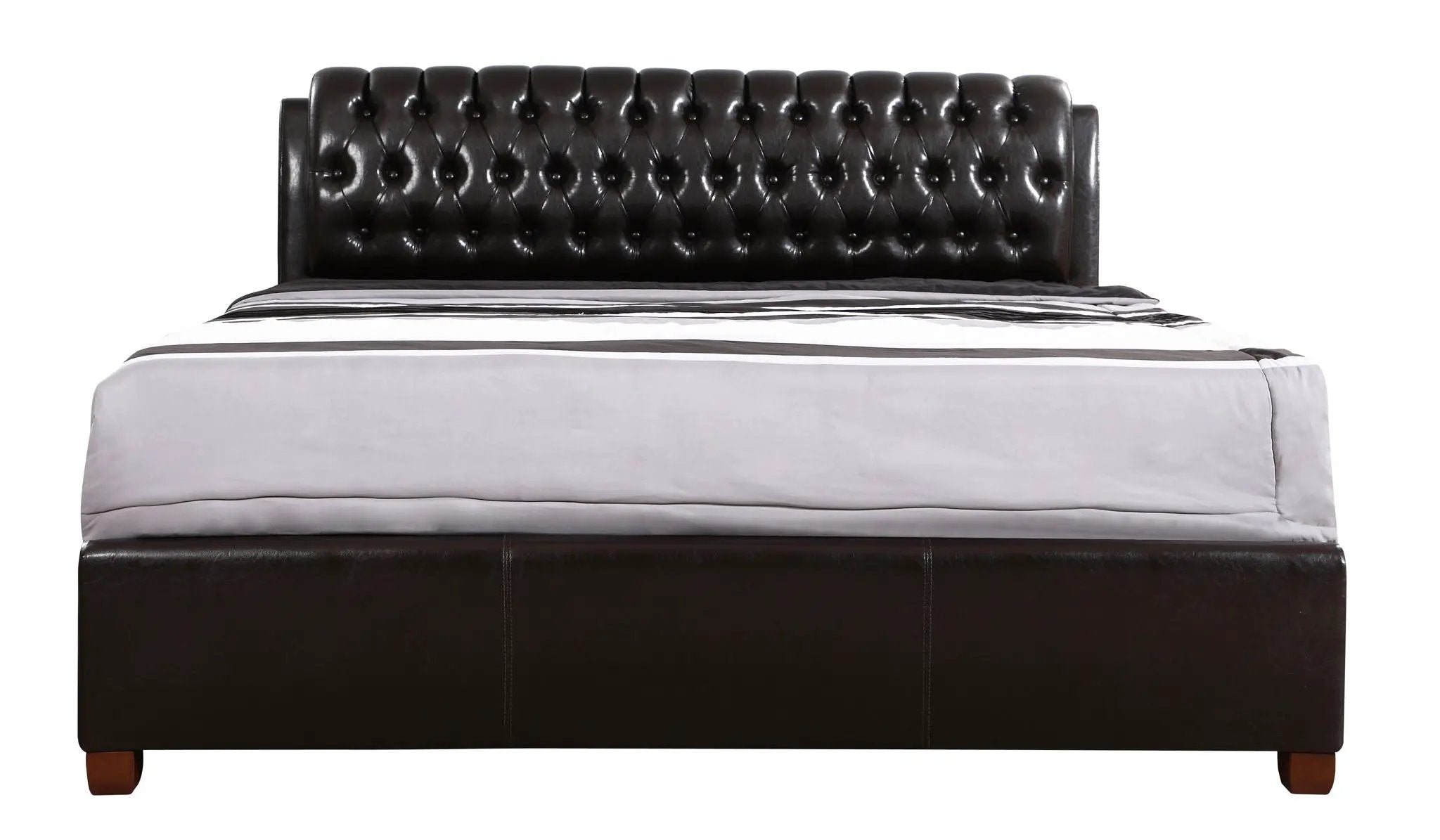 Marilla - King Bed - Dark Brown by Unique Piece Furniture