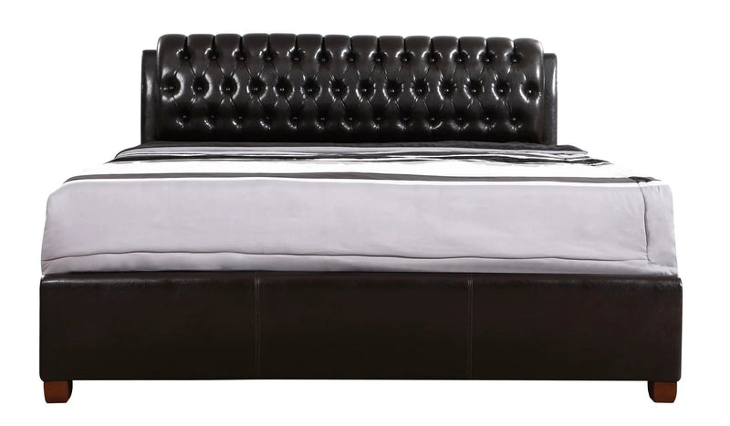 Marilla - King Bed - Dark Brown by Unique Piece Furniture