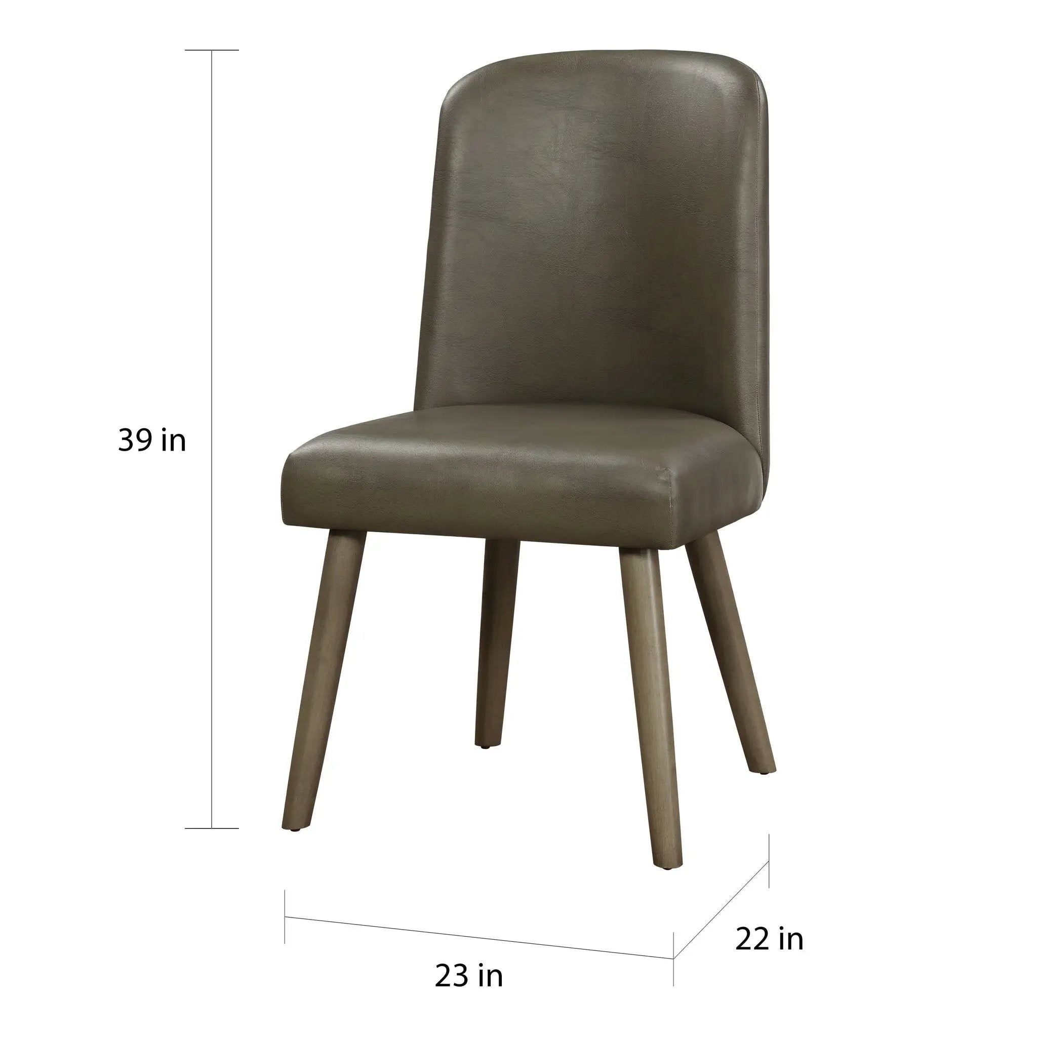 Waylon - 7 Pieces Dining Room Set - Gray / Oak by Unique Piece Furniture