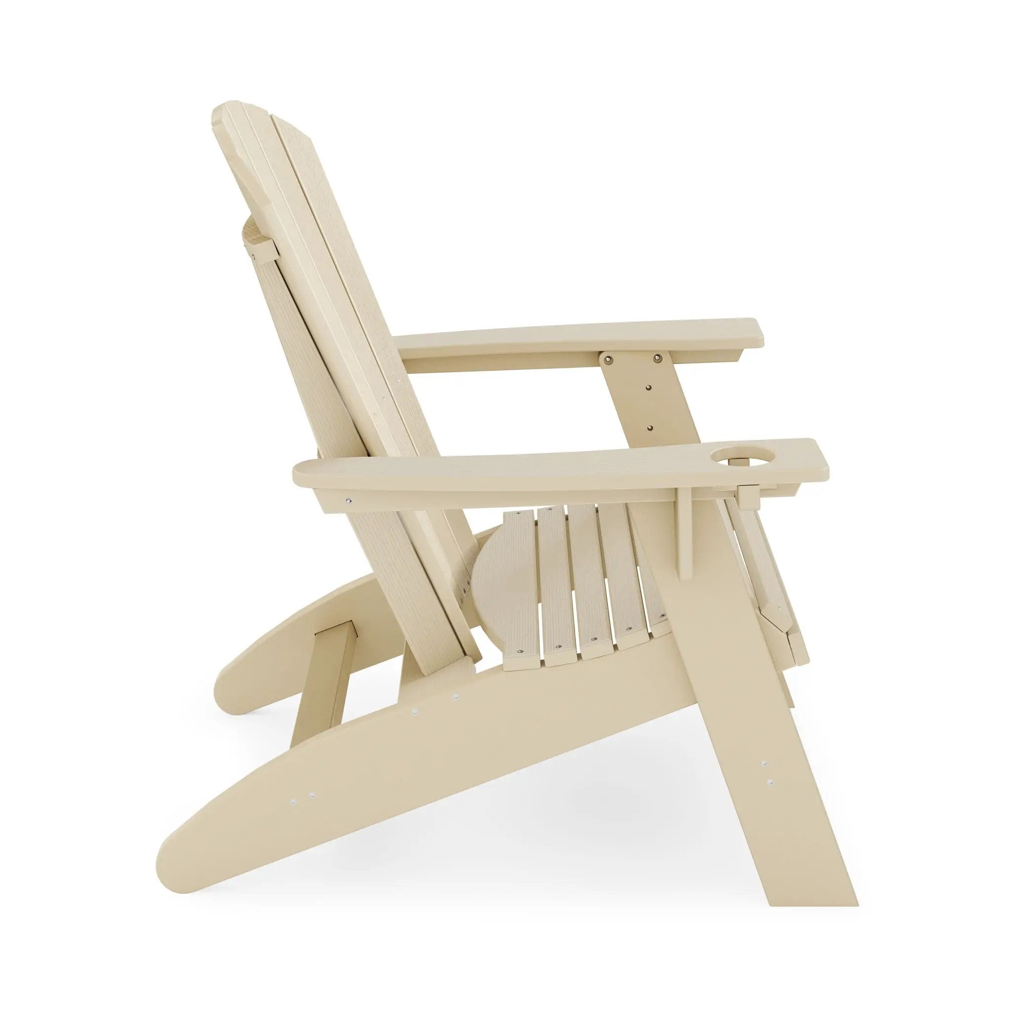Adirondack Chair Sturdy HDPE Poly Lumber For Poolside, Patio, And Garden Relaxation by Unique Piece Furniture