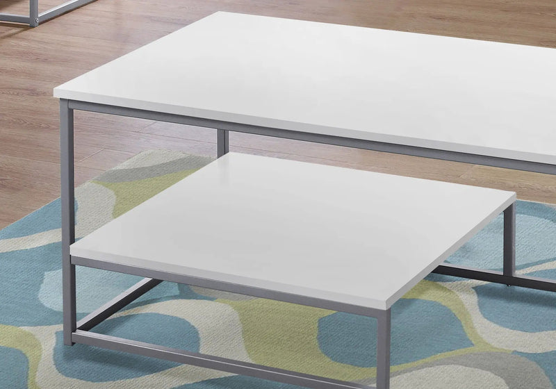 Table Set, Coffee, End, Side, Accent, Living Room, Contemporary & Modern (Set of 3) by Unique Piece Furniture