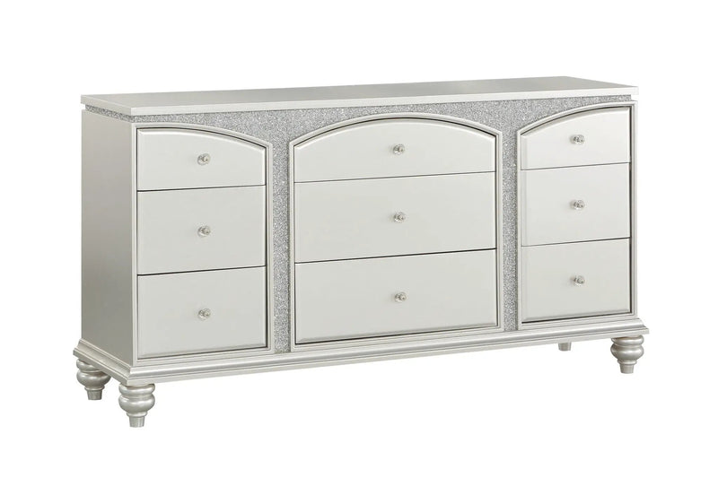 Maverick - Dresser - Silver by Unique Piece Furniture