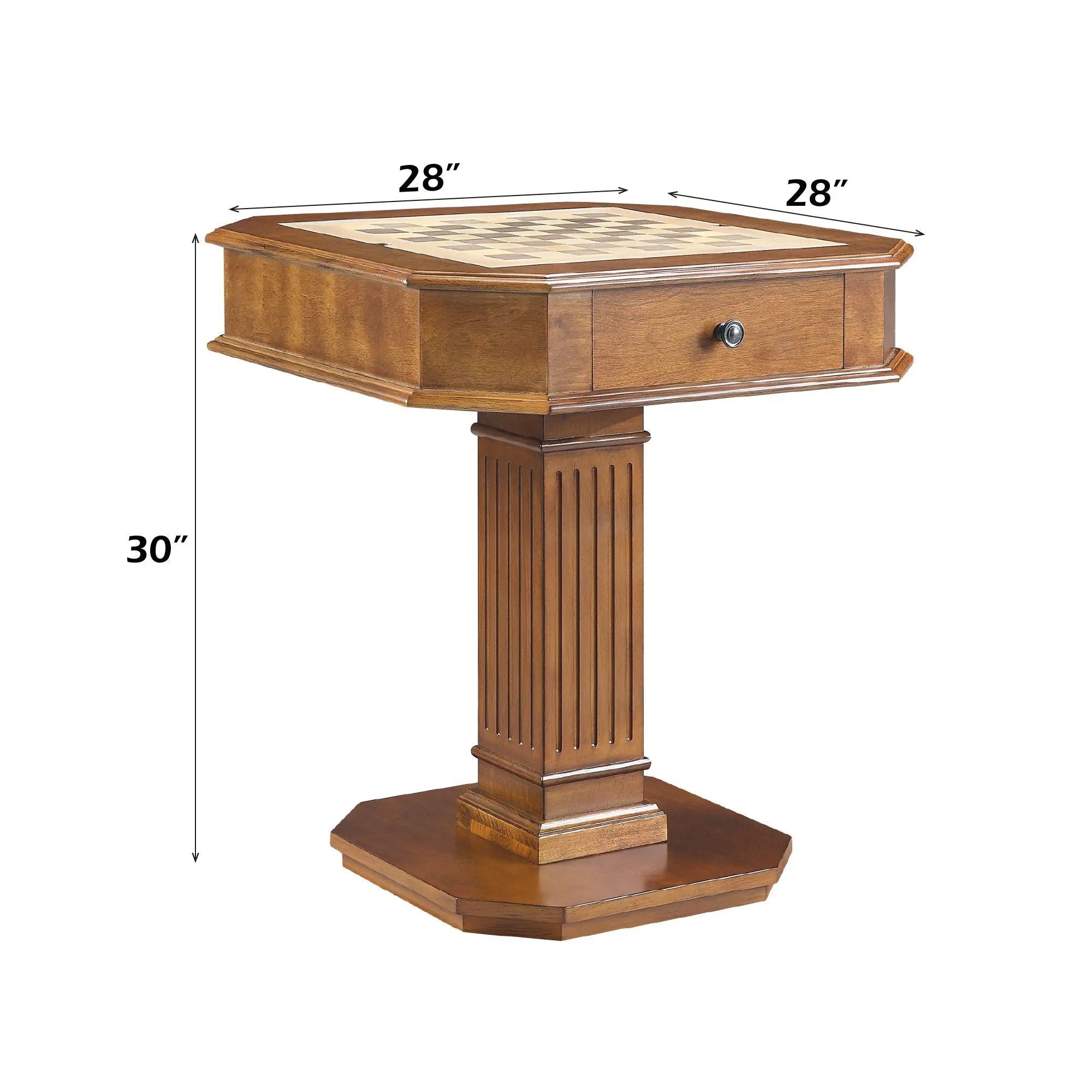 Galini - Game Table - Walnut by Unique Piece Furniture