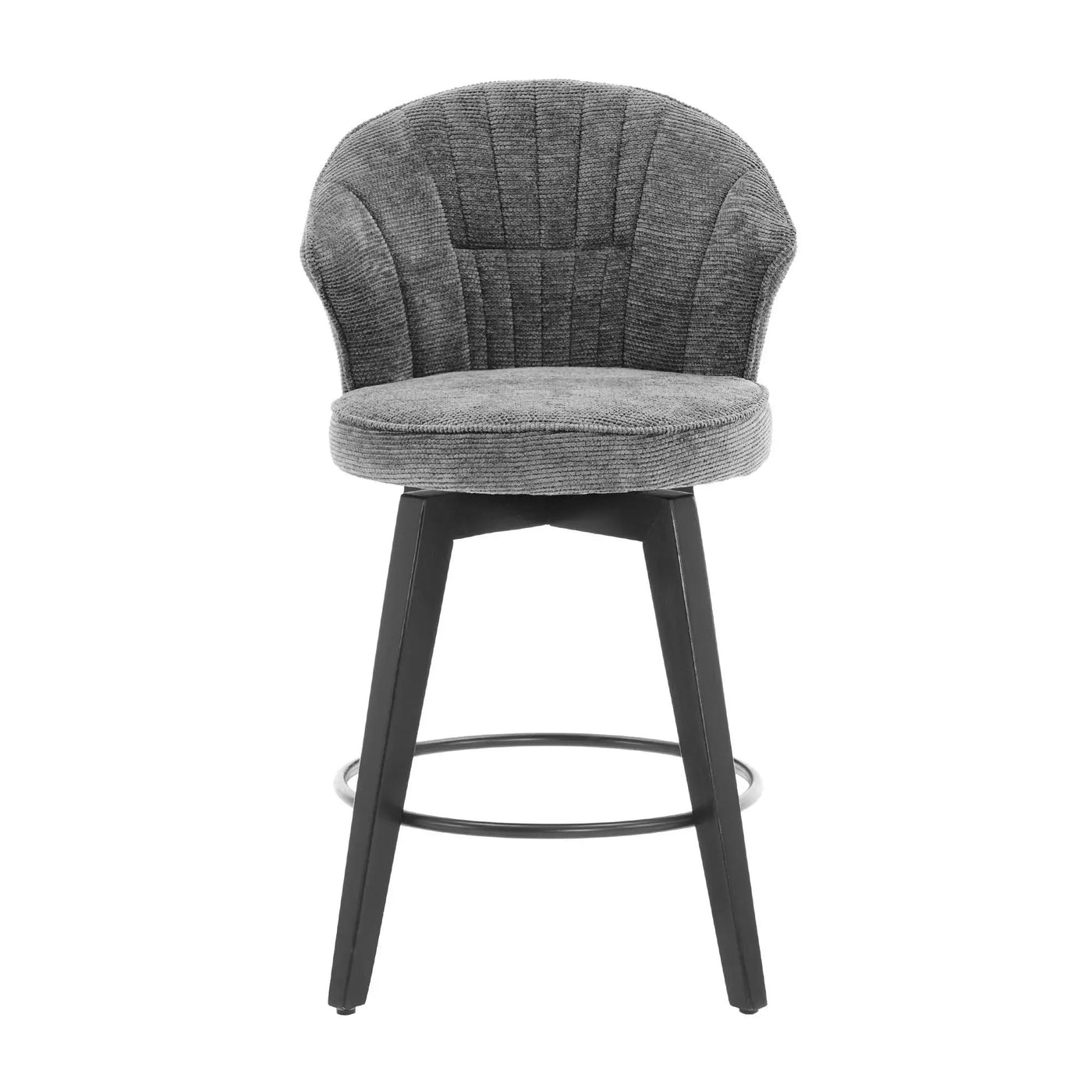Wing Back Swivel Bar Stools (Set of 2) by HouseOfZazla