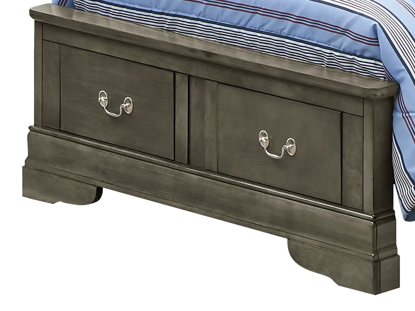 Upholstered Panel Sleigh Bed Design by Unique Piece Furniture