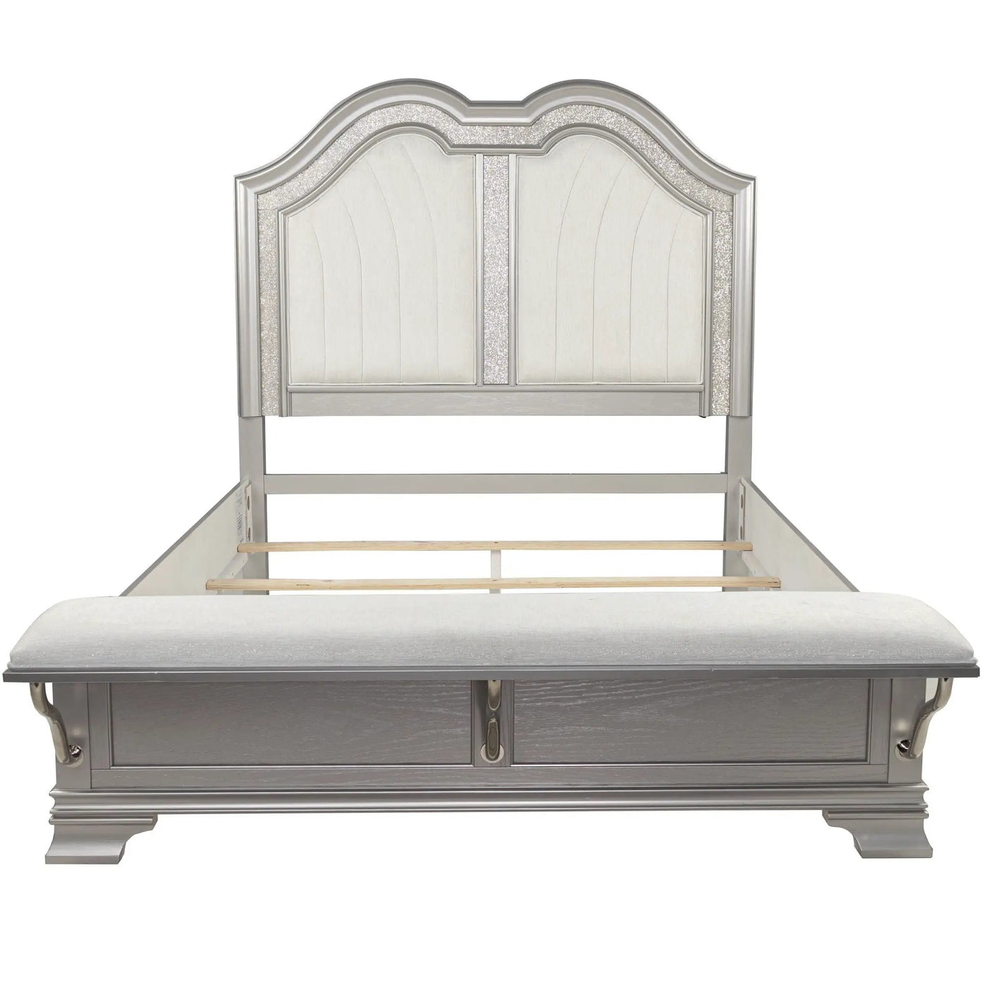 3 Piece Bedroom Set With Elegant Bed, 2 Nightstands by HouseOfZazla