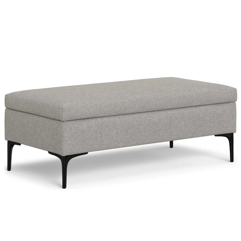 Rebecca - Multifunctional Coffee Table Storage Ottoman With Lift Up Lid by HouseOfZazla