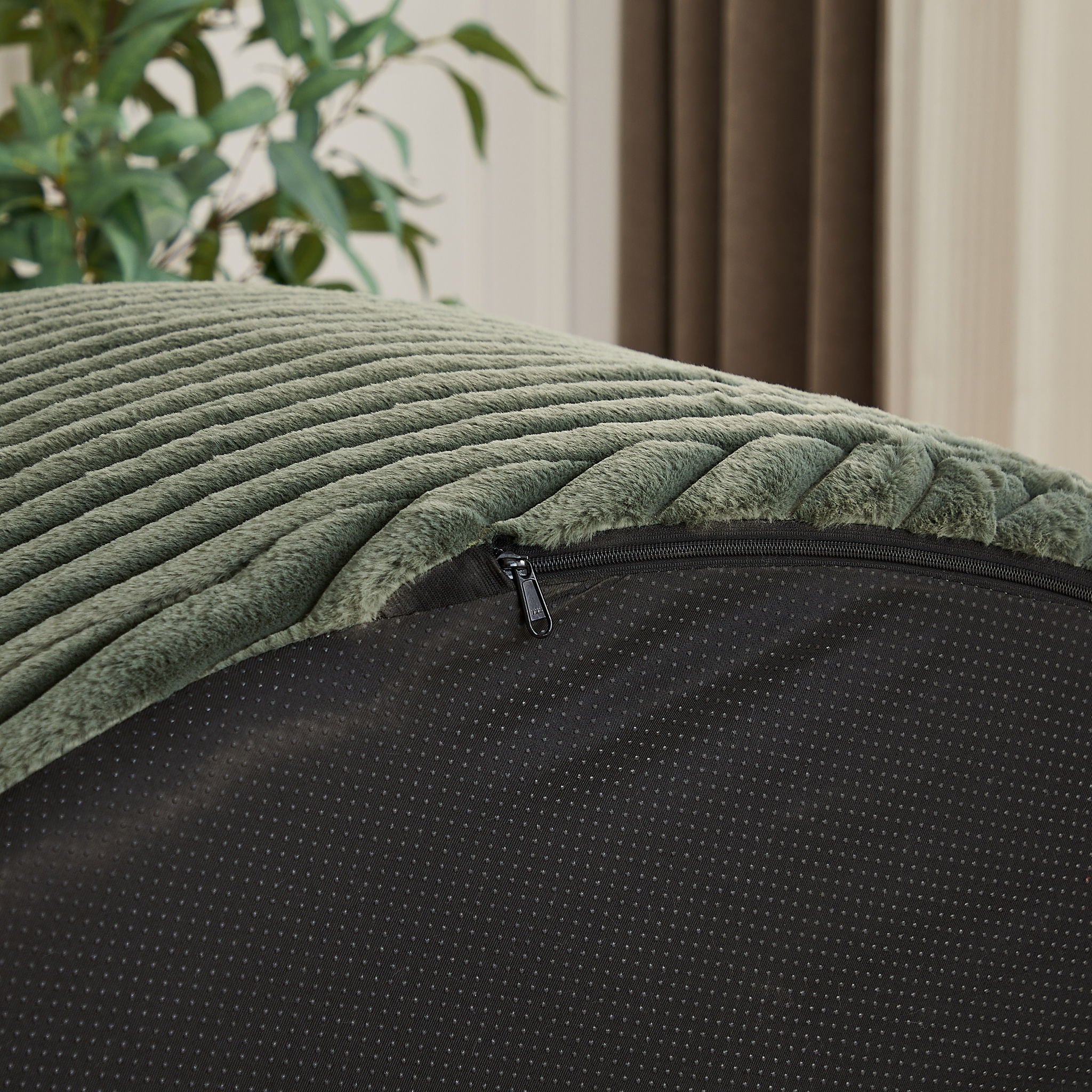 Modern Single Sofa With Backrest Pillow For Living Room by HouseOfZazla