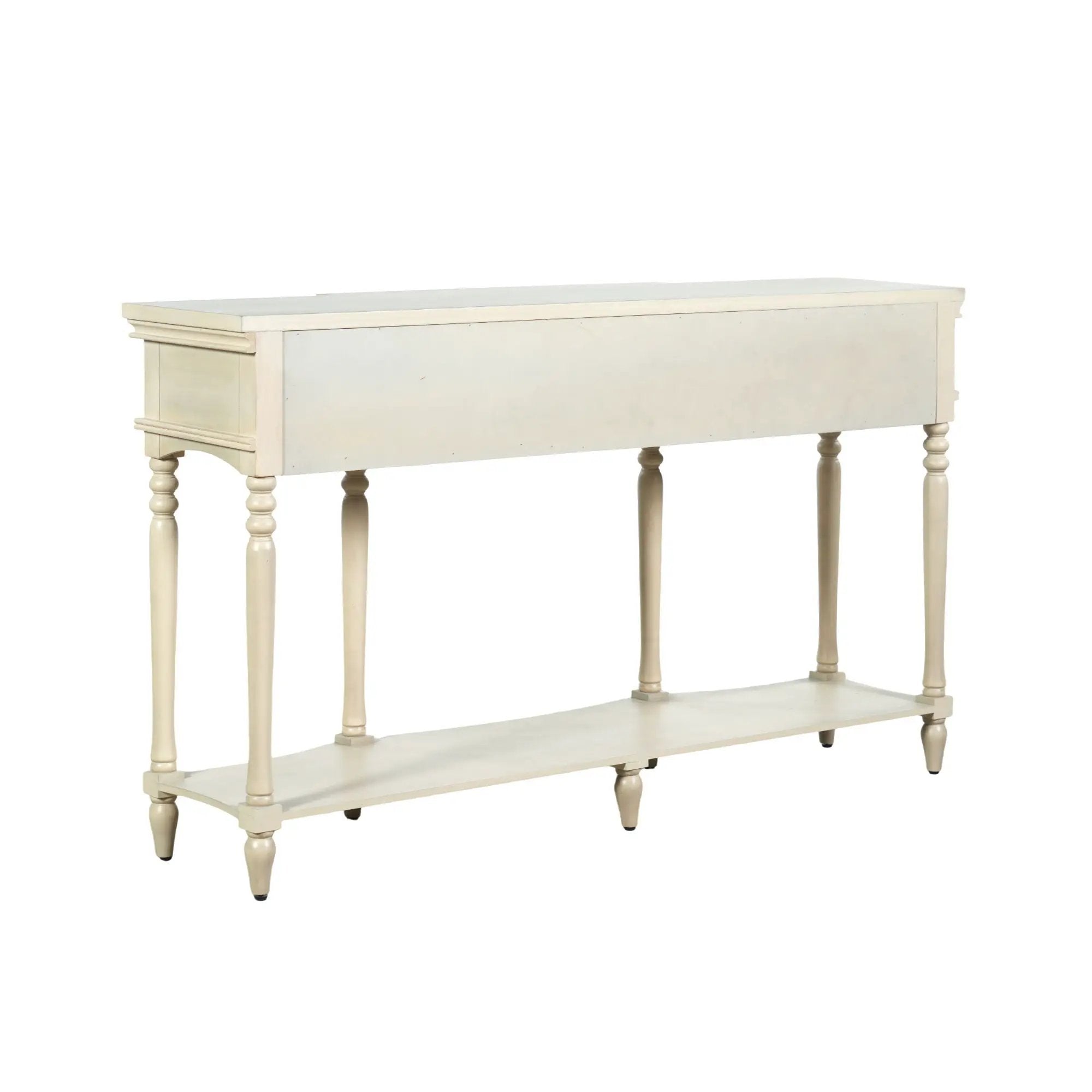 Retro Console Table With 3 Soft Close Drawers by HouseOfZazla