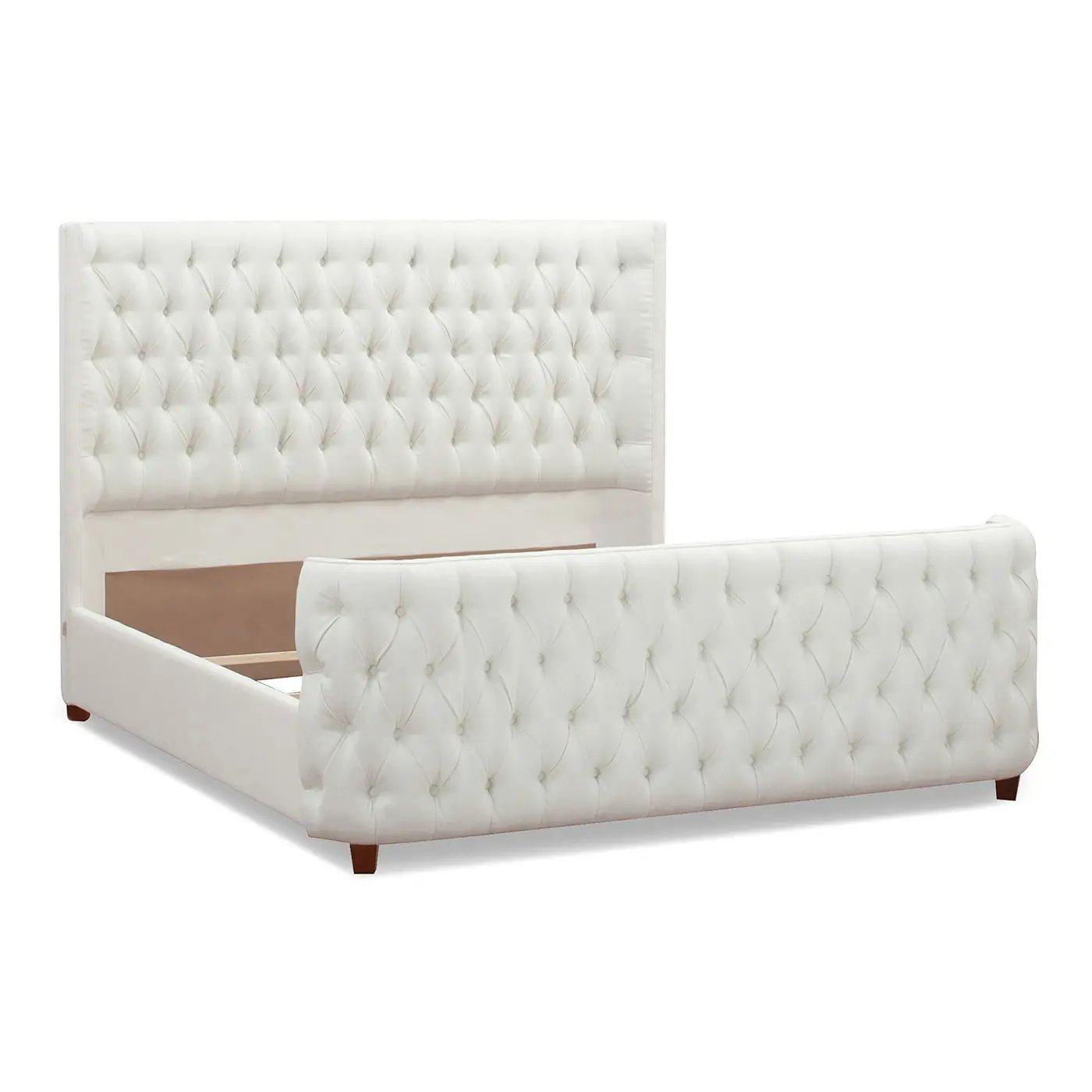 Brooklyn - Tufted Panel Bed Headboard And Footboard Set by Unique Piece Furniture