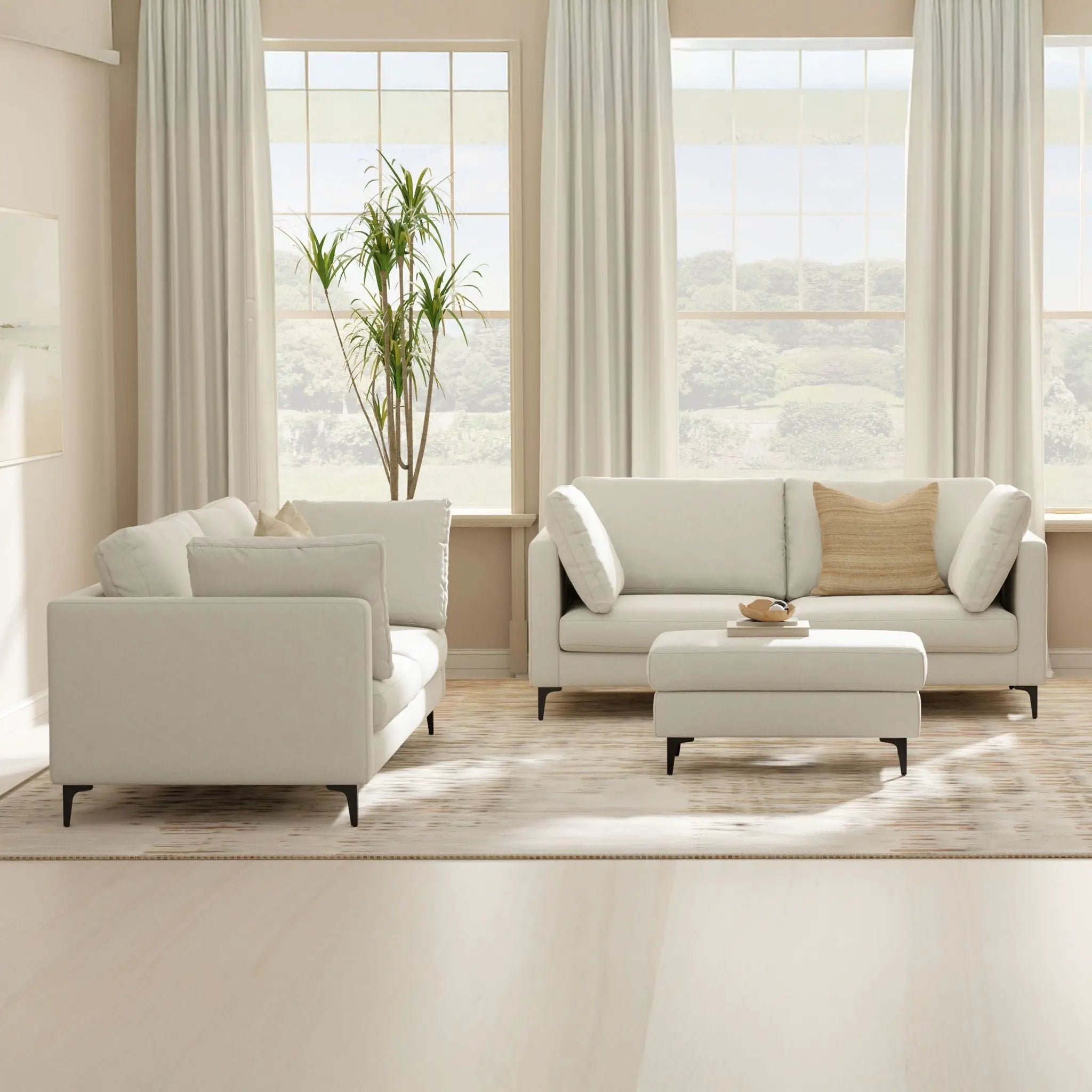 Ava - Mid Century Sofa, Upholstered by HouseOfZazla