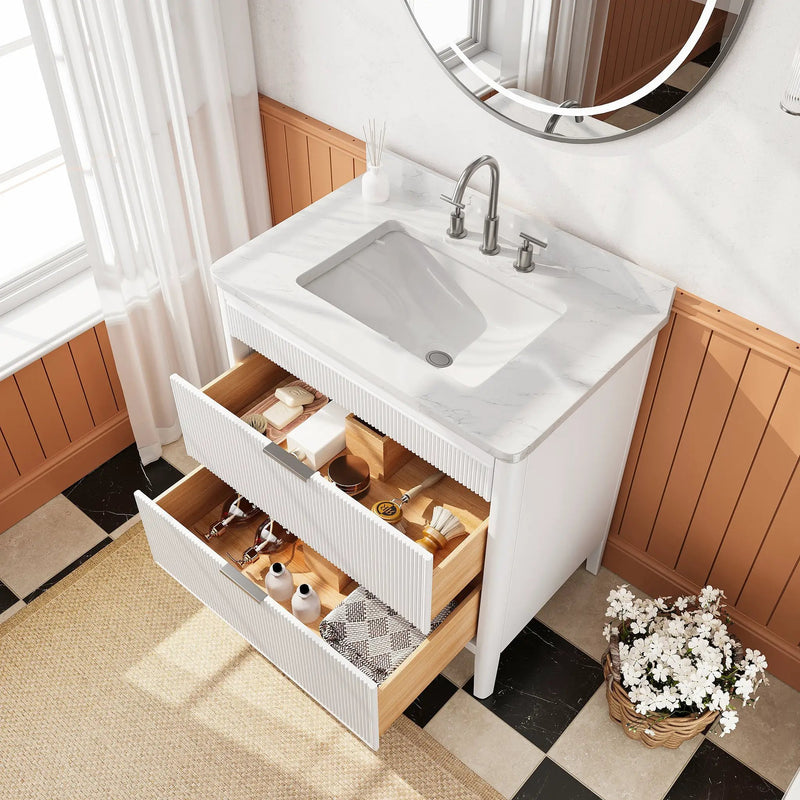 Fully Assembled 36'' Bathroom Vanity by HouseOfZazla