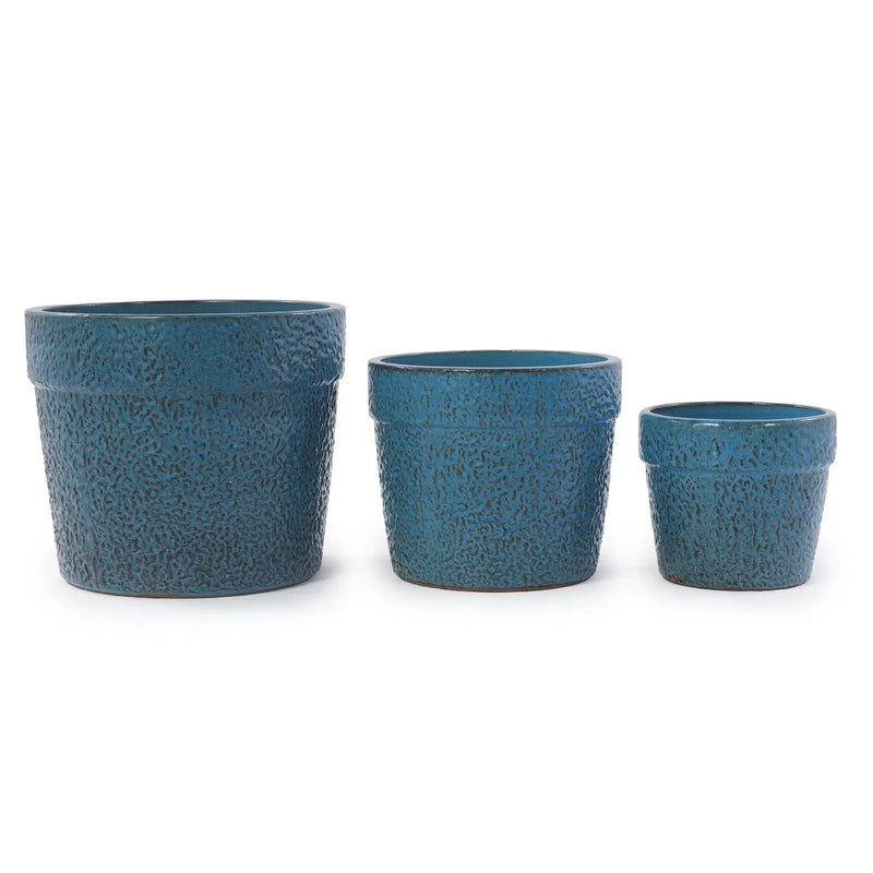 Handmade Ceramic Planter Set of 3 by HouseOfZazla
