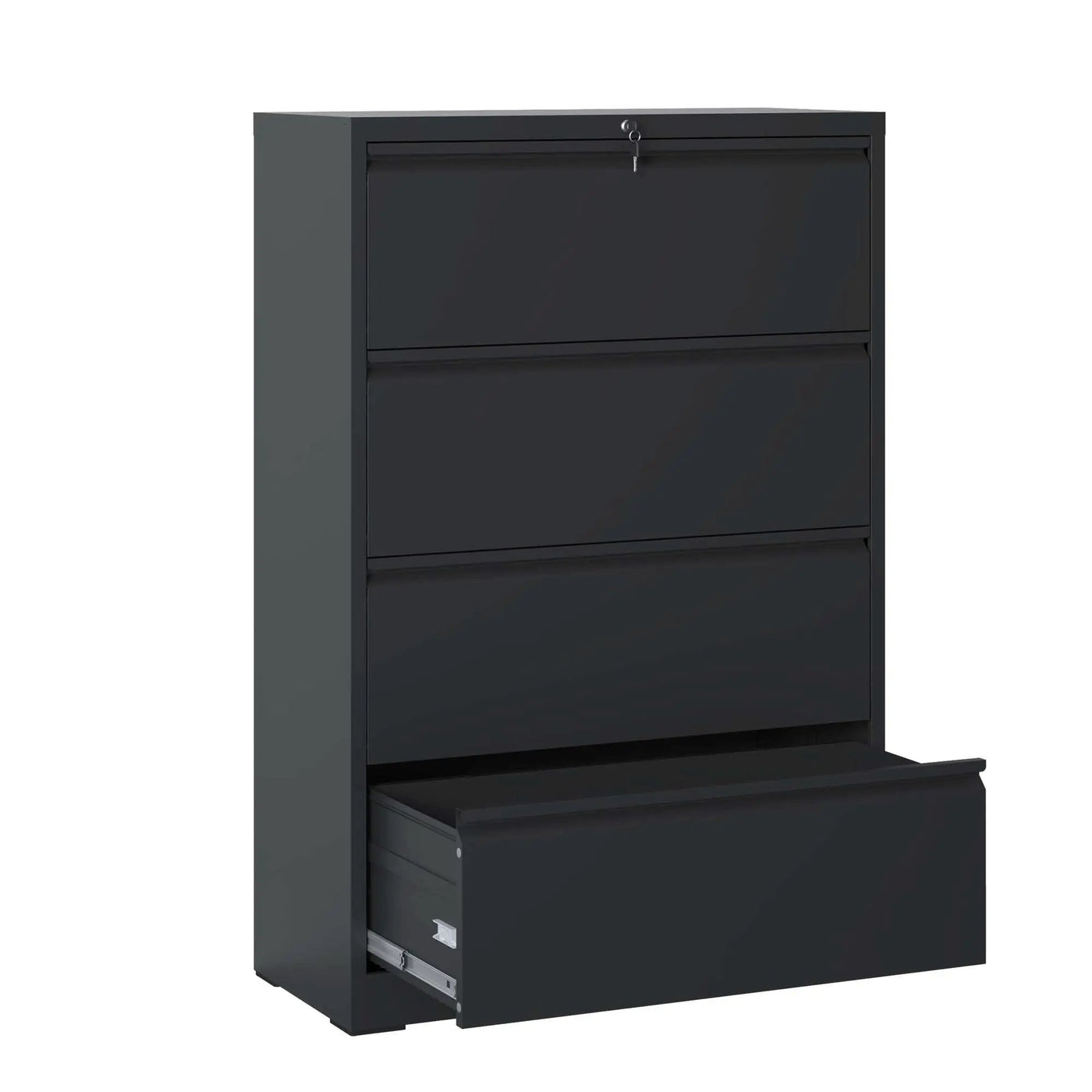 Premium Drawer Metal Lateral File Cabinet With Lock by HouseOfZazla