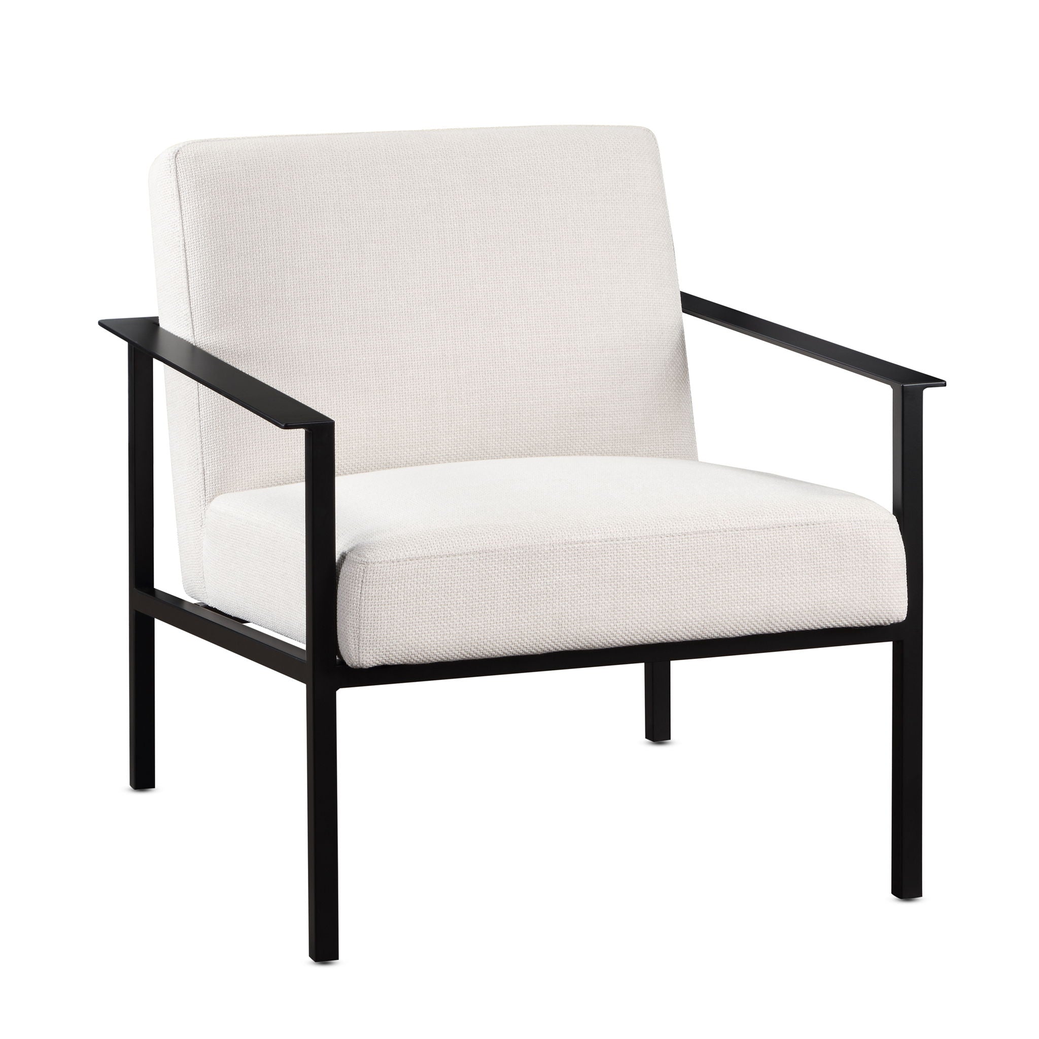 Millie - Stationary Accent Chair - Off White by HouseOfZazla