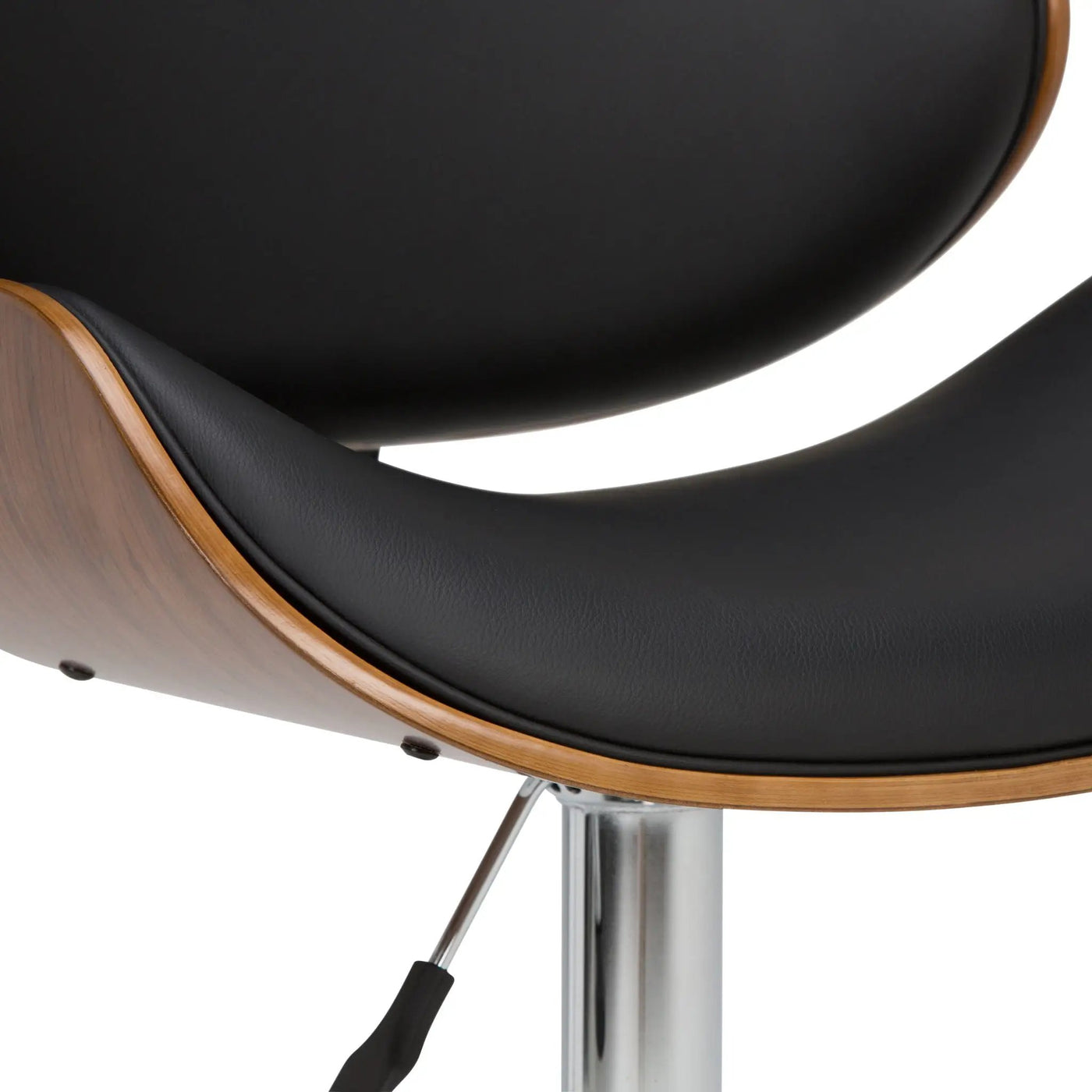 Marana - Multifunctional Handcrafted Bentwood Adjustable Swivel Bar Stool by HouseOfZazla