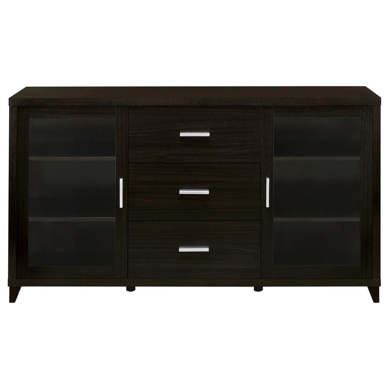 Barnaby - 4 Piece Rectangular Entertainment Center - Cappuccino