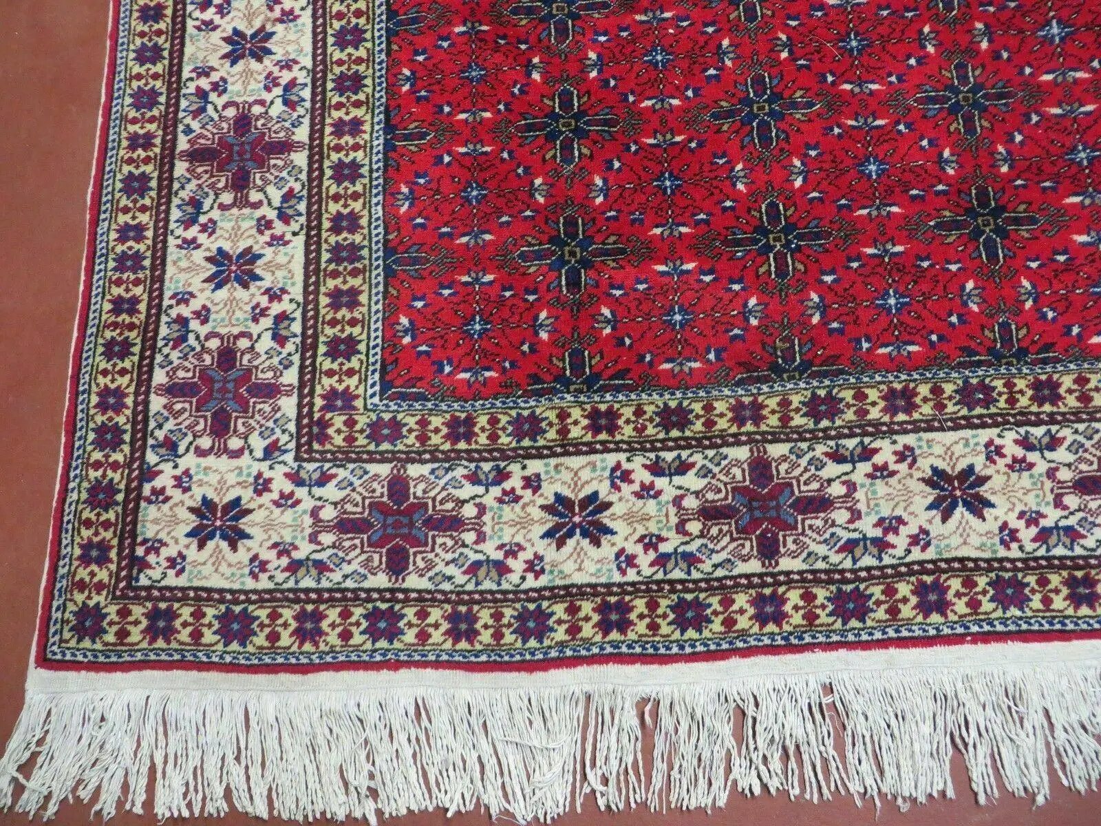 6' X 10' Vintage Handmade Turkish Sevas Kayseri Wool Rug Carpet Nice by Jewel Rugs