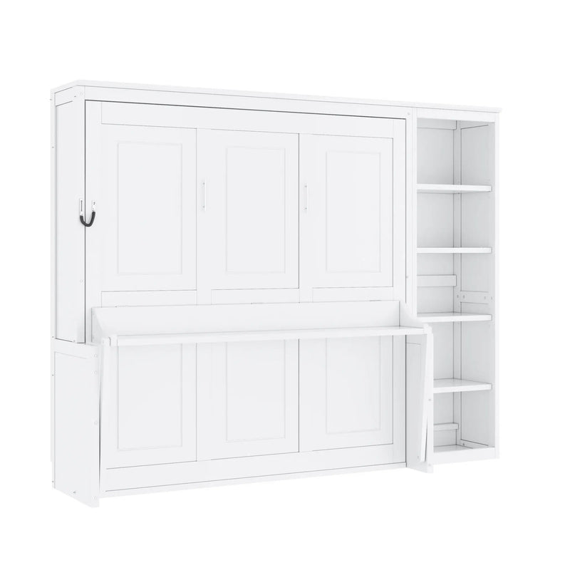Sturdy Murphy Bed With Desk And Bookshelf by Unique Piece Furniture