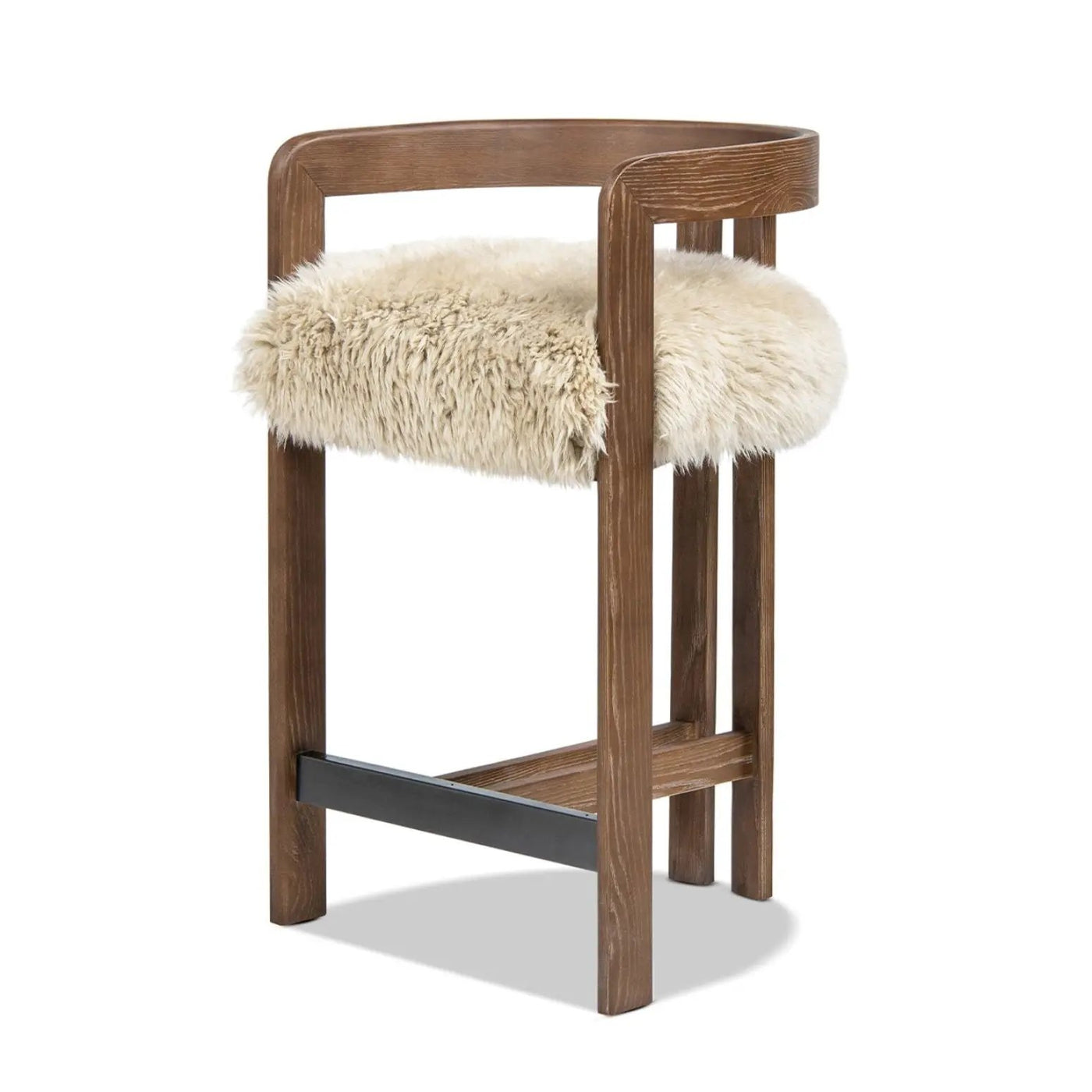 Millwick - Low Back Counter Stool by HouseOfZazla
