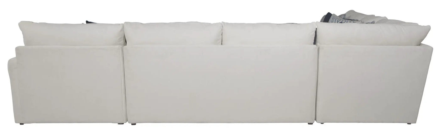 Polaris - Sectional With Comfort Coil Seating And Accent Pillows Included by Unique Piece Furniture