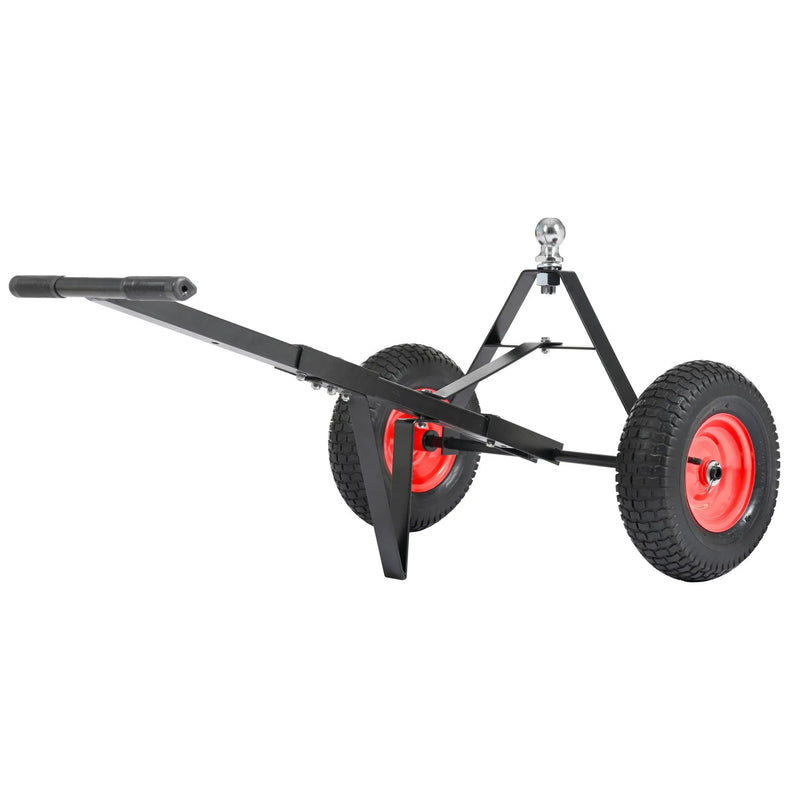 Heavy Duty Trailer Dolly With 2" Ball 1000 Lb Capacity For Easy Mobility - Black by HouseOfZazla